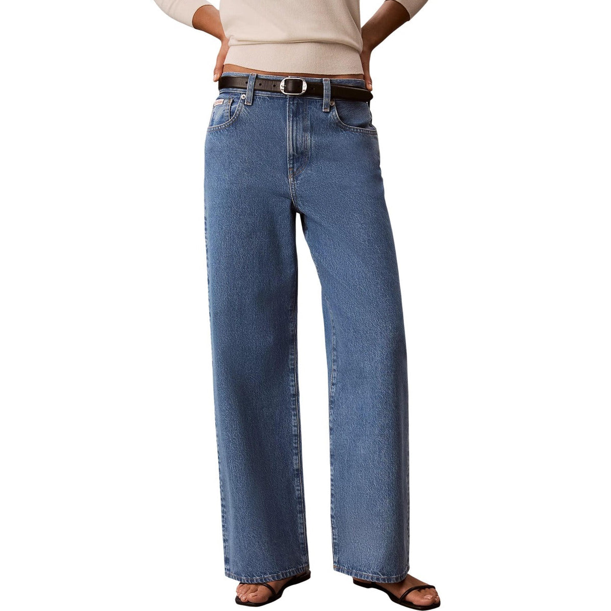 Дамски дънки Calvin Klein women’s jeans LV047G906G YRC front view
