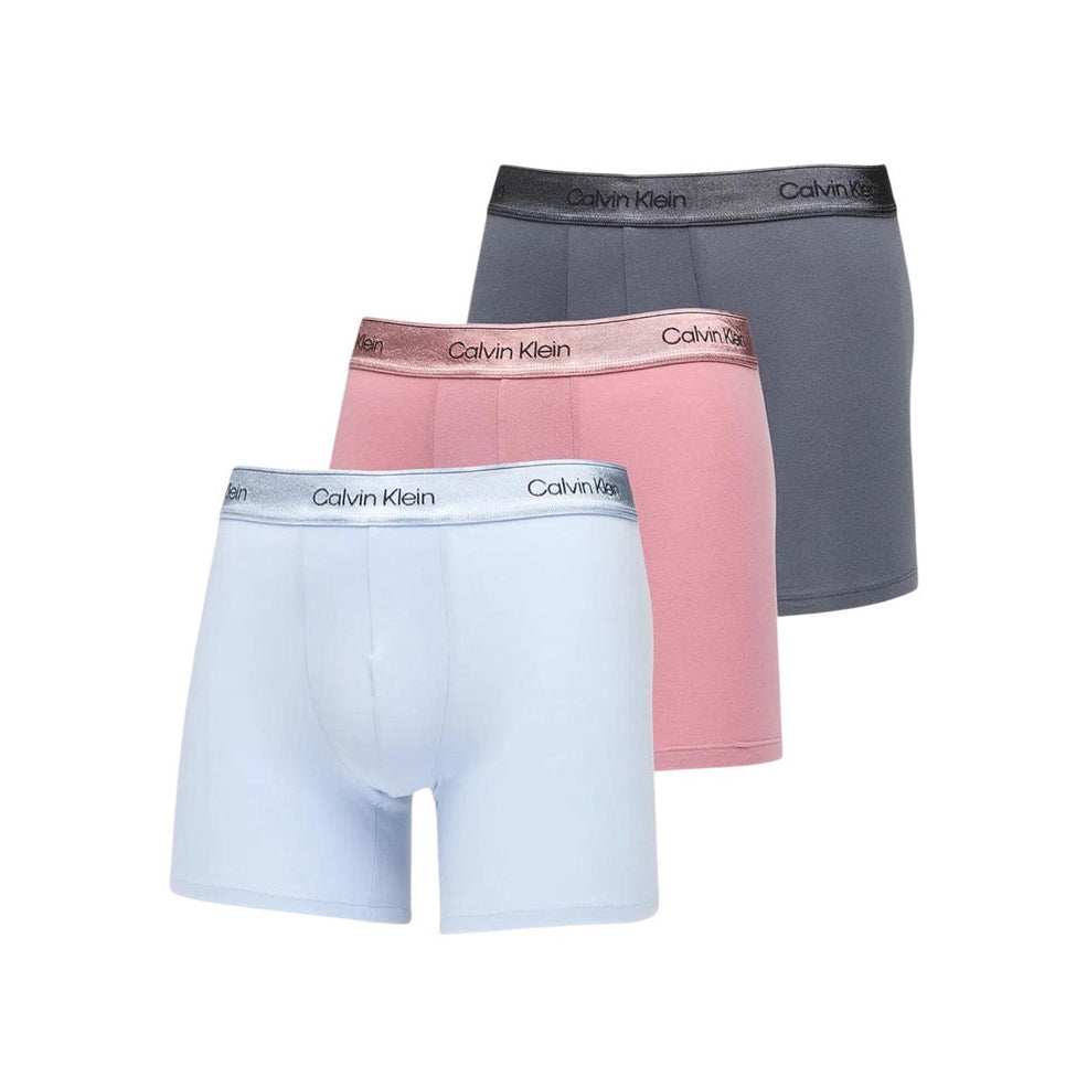 Мъжки боксерки Calvin Klein Men 3-Pack Boxers LV00NB4576 4XM Front View
