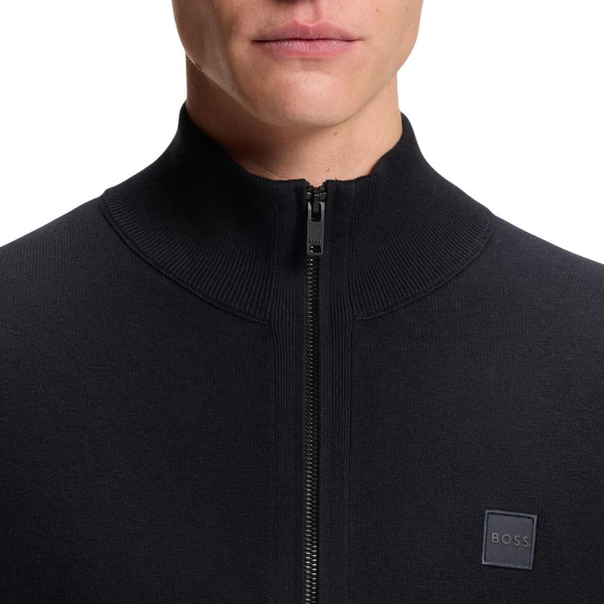 Мъжка жилетка Boss Men Cardigan 50543692 404 Close-Up