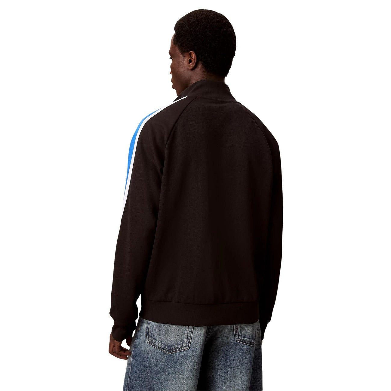 Мъжки черен суичър Calvin Klein Jeans Men Sweatshirt LV04RC231G Back View