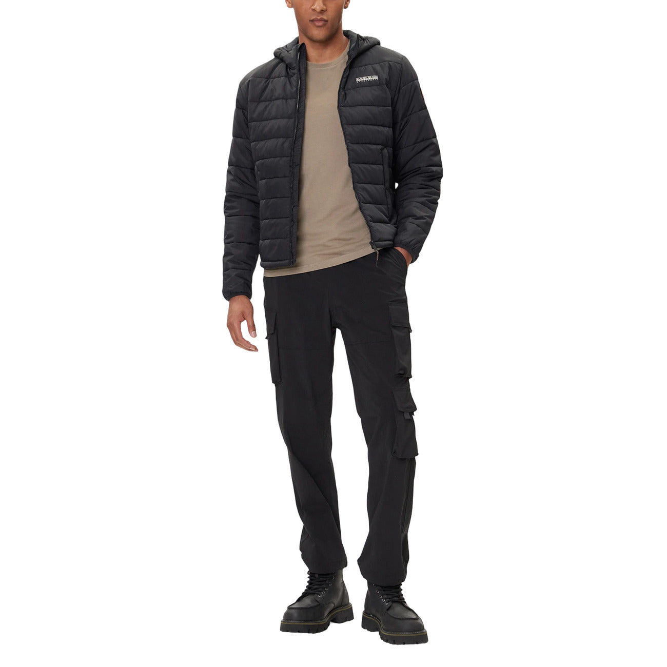 Мъжко черно яке Napapijri Men Jacket
NP0A88U3 Front View