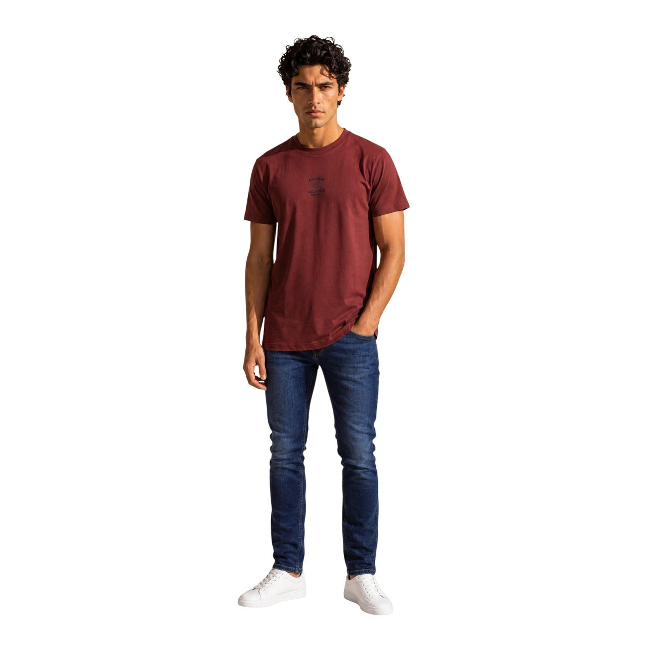 Мъжка тениска Armani Exchange Men T-shirt XM003023 AF10358 Back View