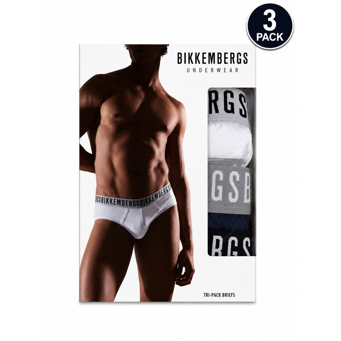 Мъжки слипове Bikkembergs Men Briefs BKK1USP02TR Box View