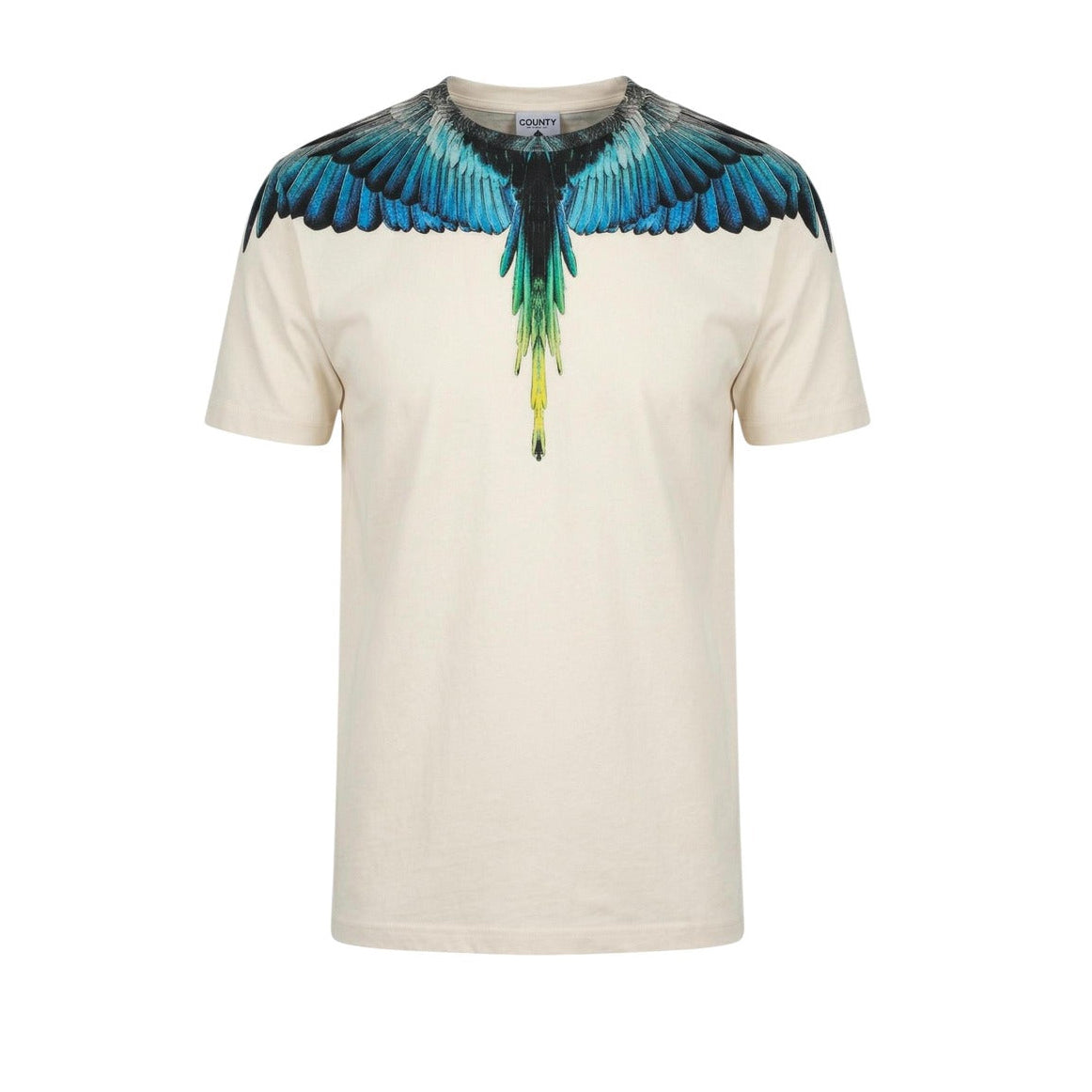 Мъжка тениска County Of Milan Marcelo Burlon Men T-shirt S6CMMATH022 Front View