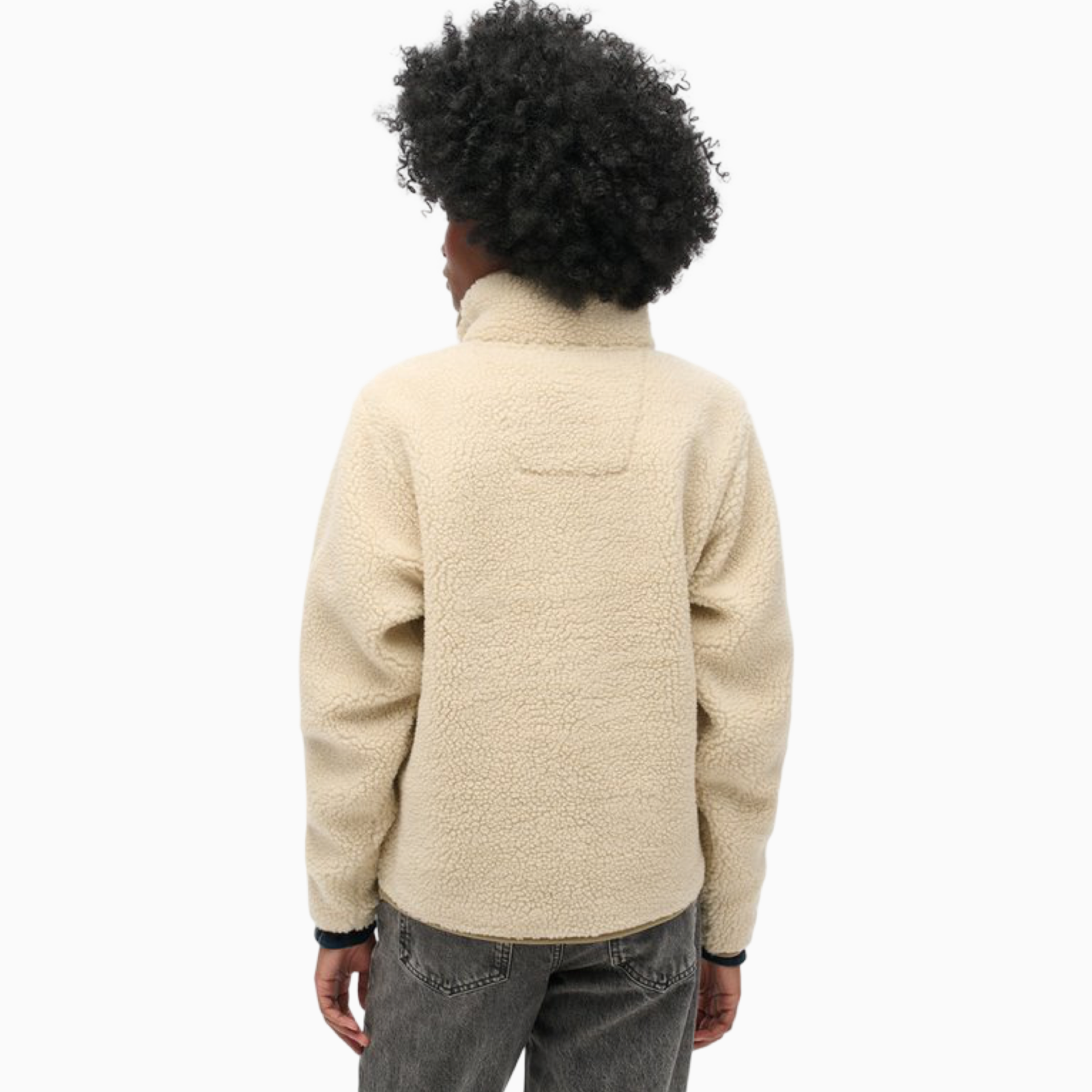 Мъжка жилетка Superdry Retro Vintage Fleece Jumper W2012343A Back View