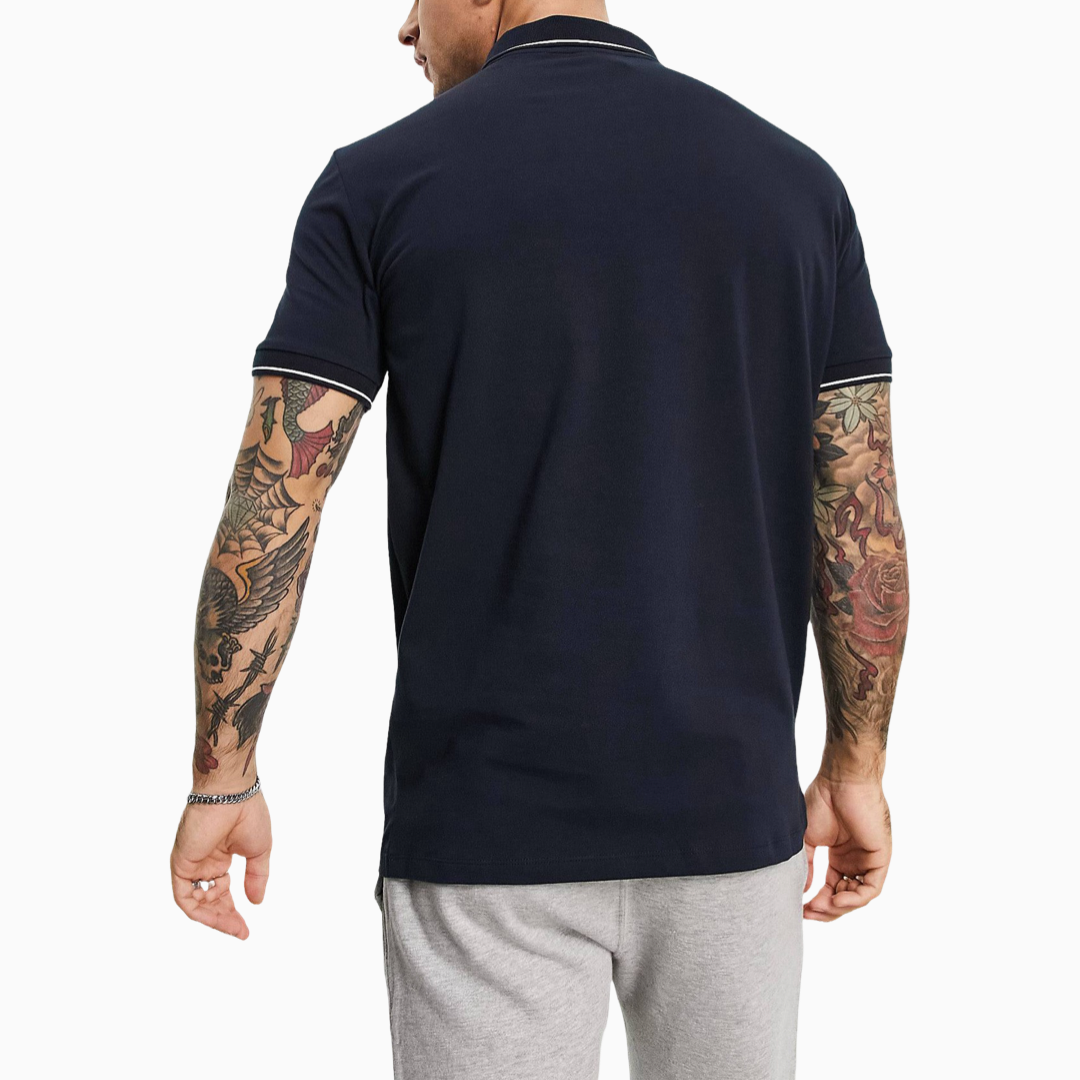 Мъжка тъмно синя поло тениска Armani Exchange 8NZF71 ZJH2Z1 1510