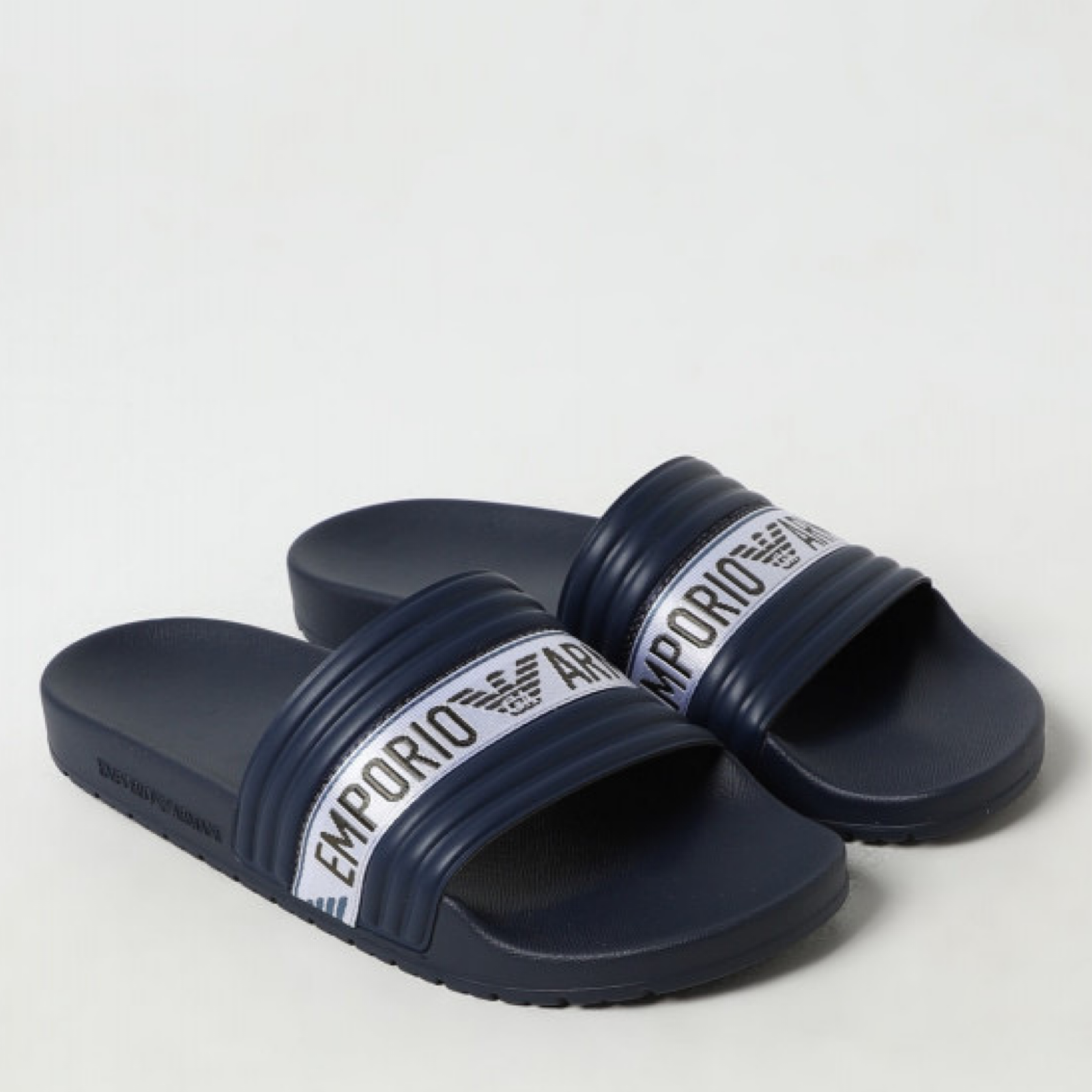 Мъжки сини чехли Emporio Armani XVPS06 XN999