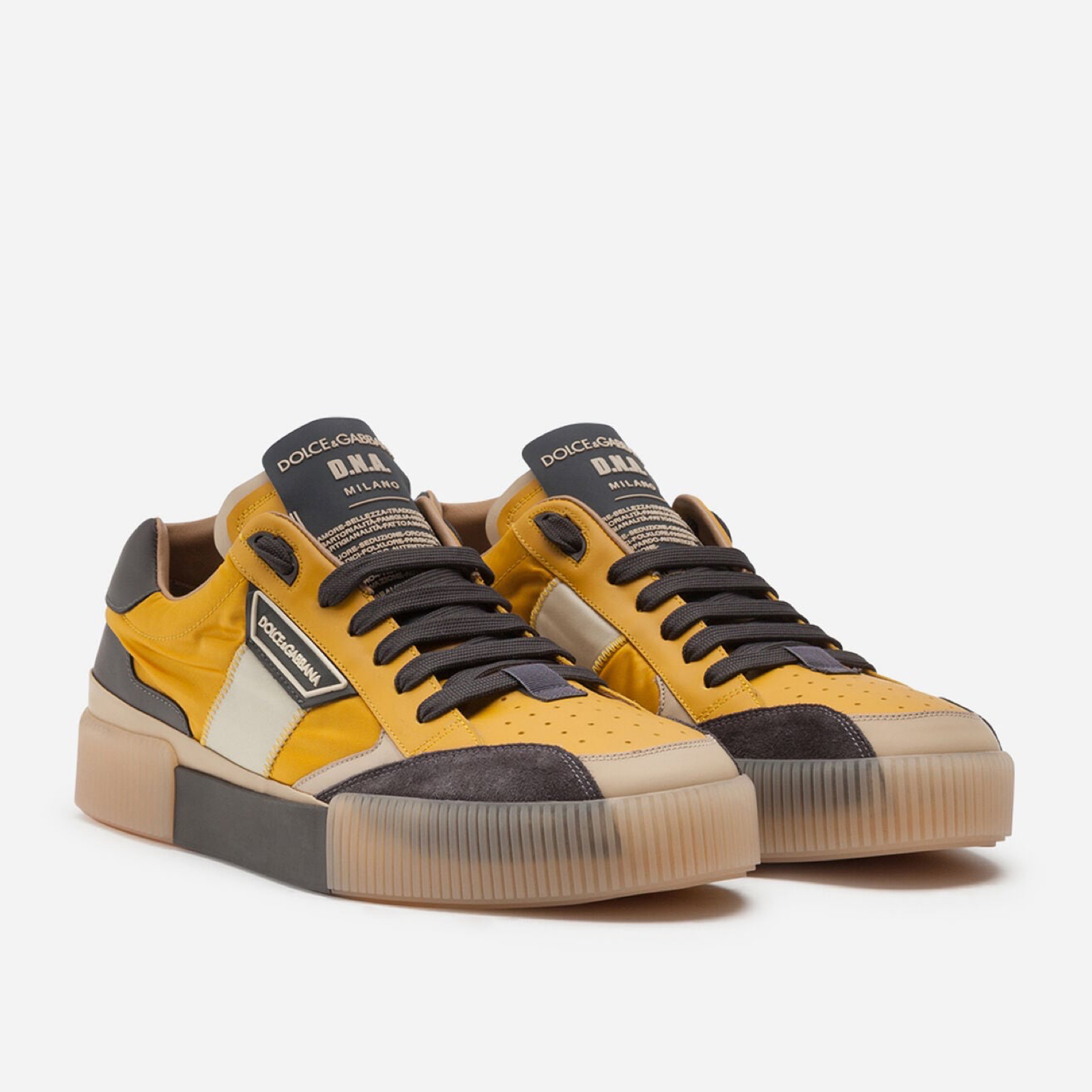 Dolce & Gabbana Miami DNA Men Sneakers Front View