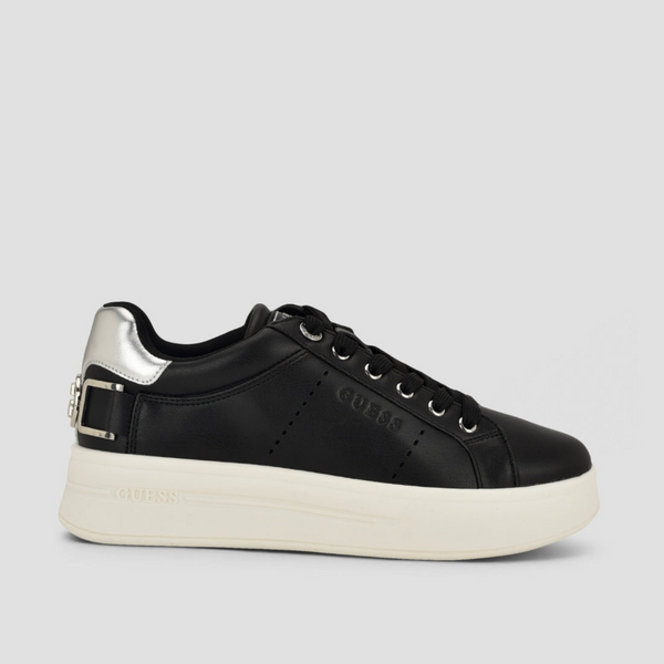 Дамски кецове Guess Women Sneakers FLPWES ELE12 BLACK Lateral View