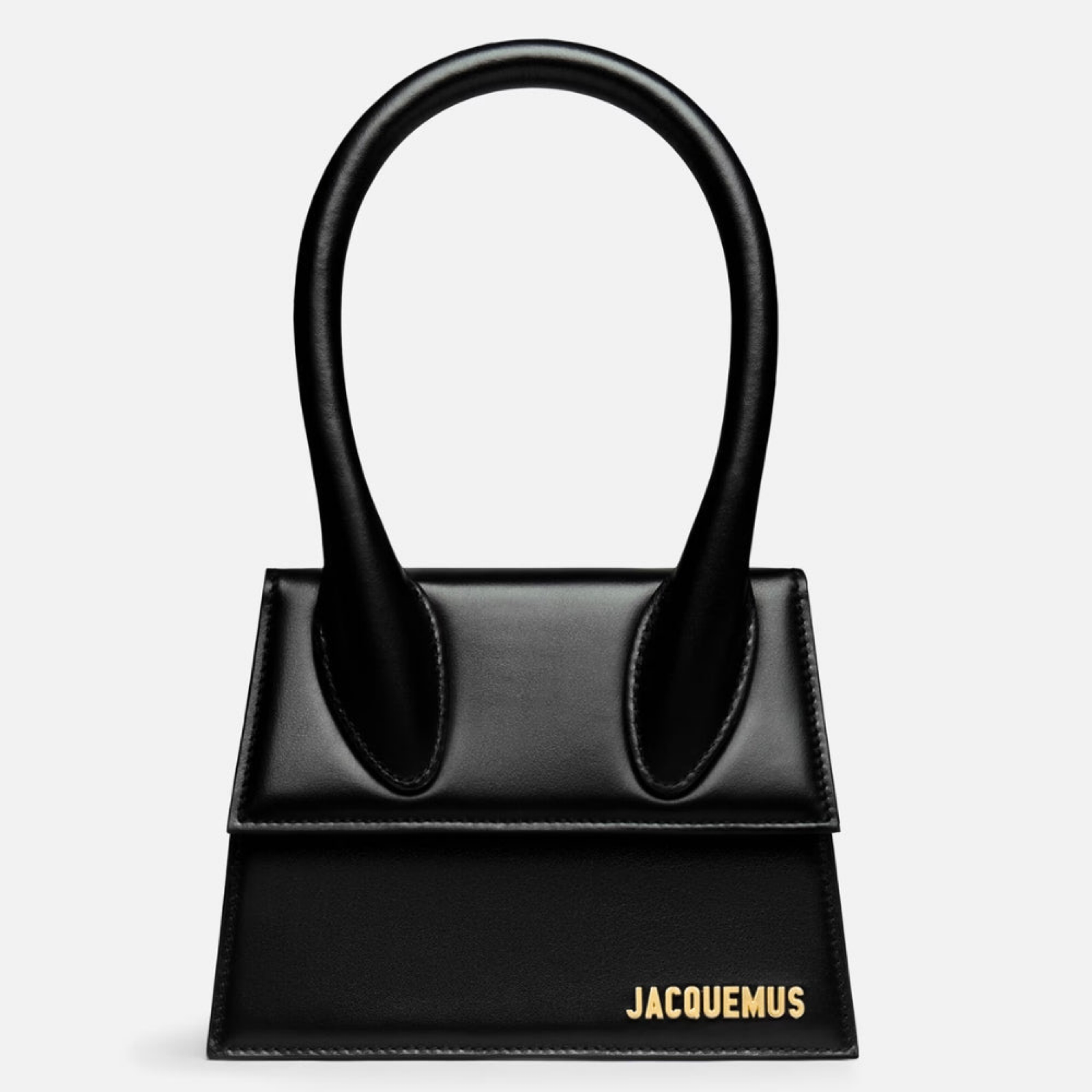 Jacquemus Le Chiquito Moyen Black Bag BAW00002BC01C01990 Front View