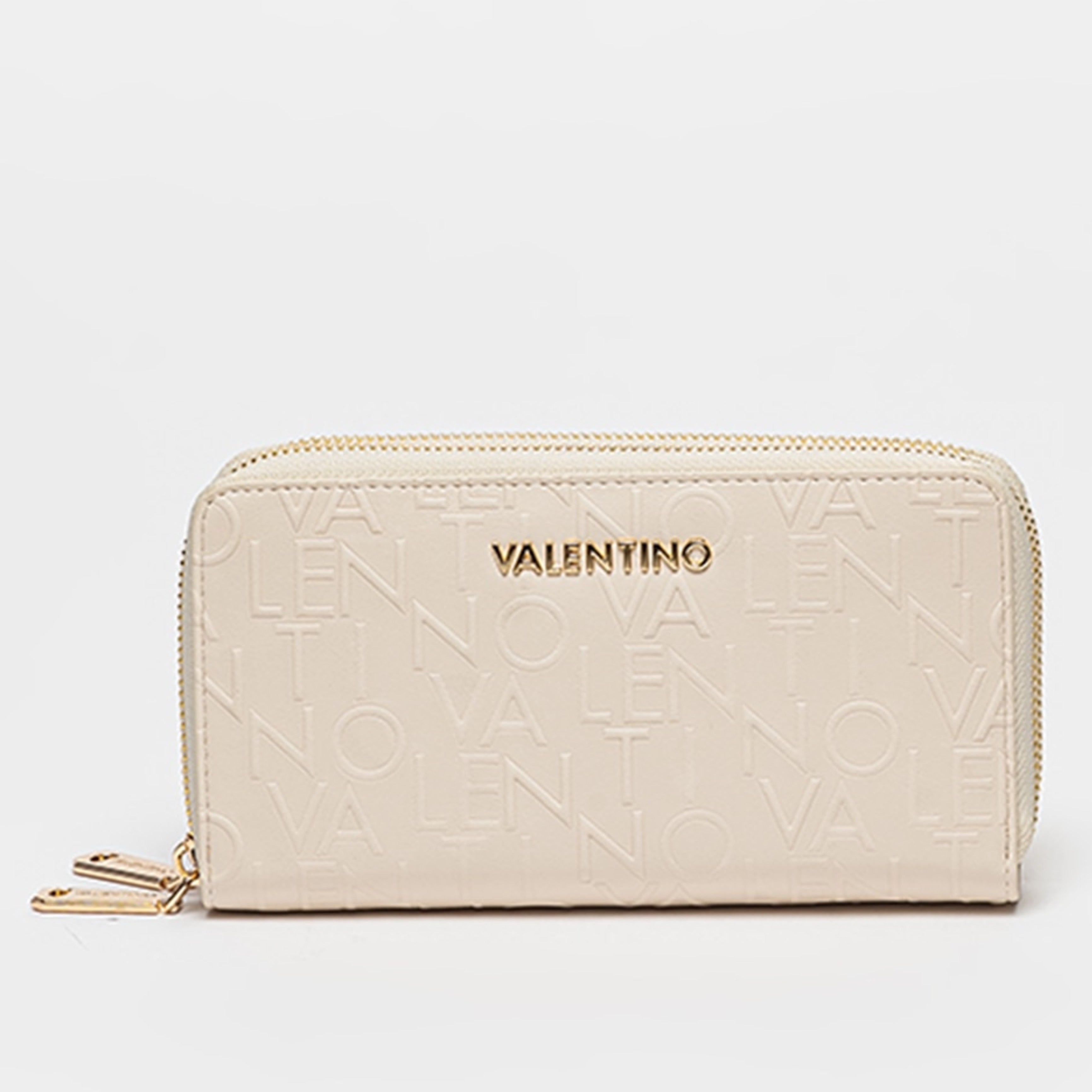 Дамско двойно клъч портмоне Valentino Relax VPS6V047 Beige