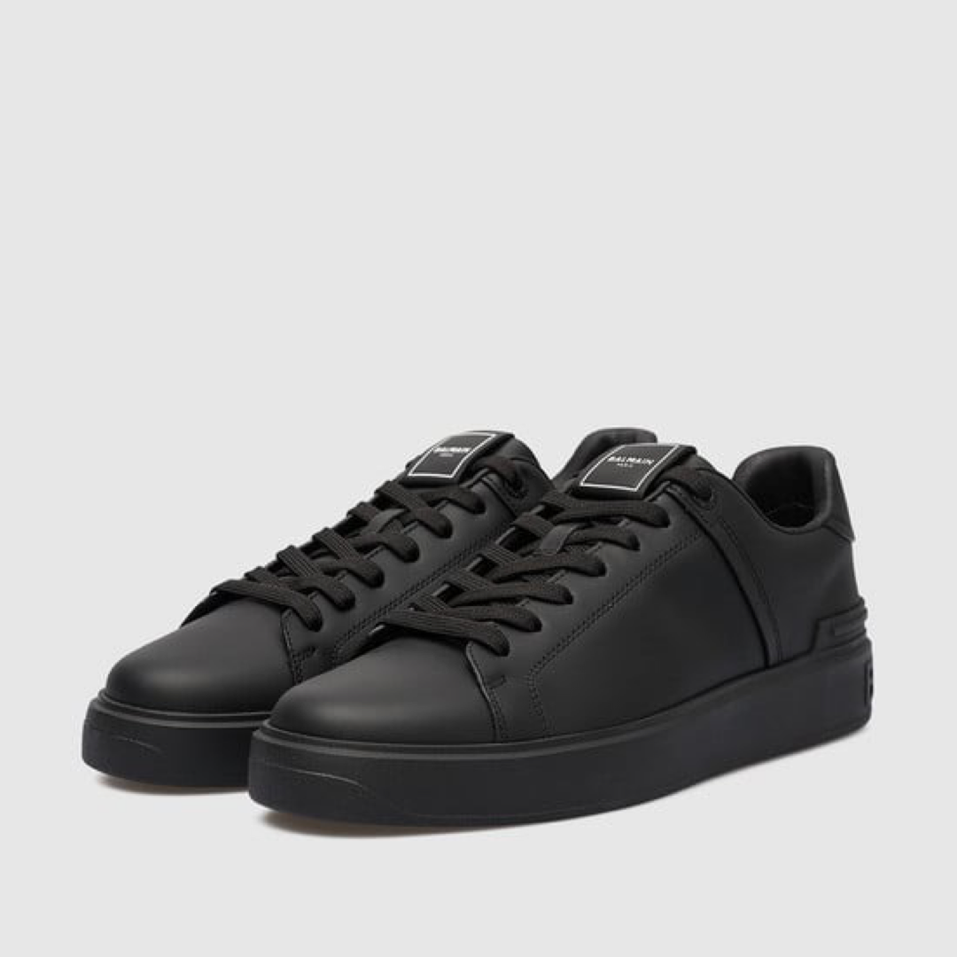 Дамски черни кецове Balmain B-Court Women Sneakers