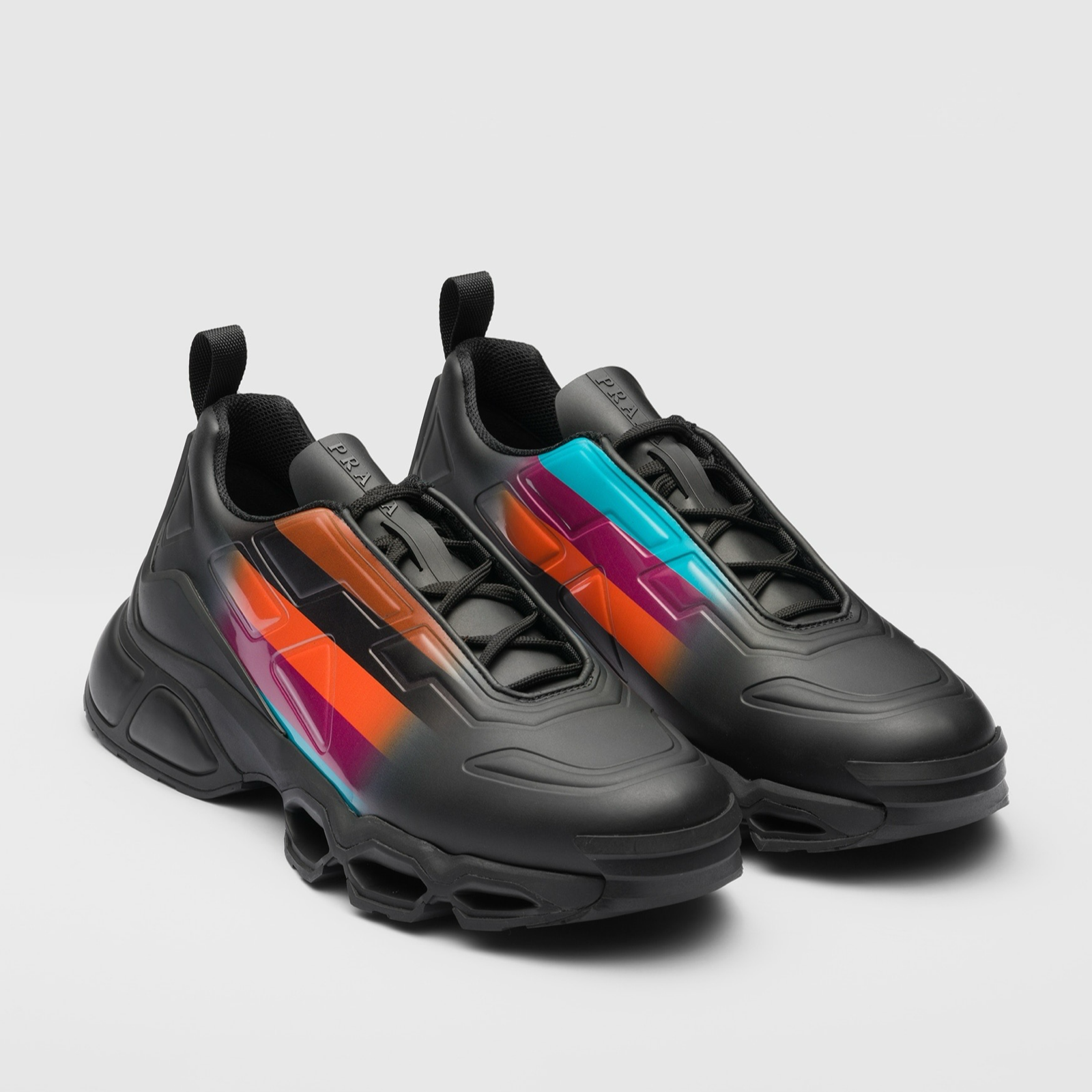 Prada Collision Cross Men Sneakers Lateral View