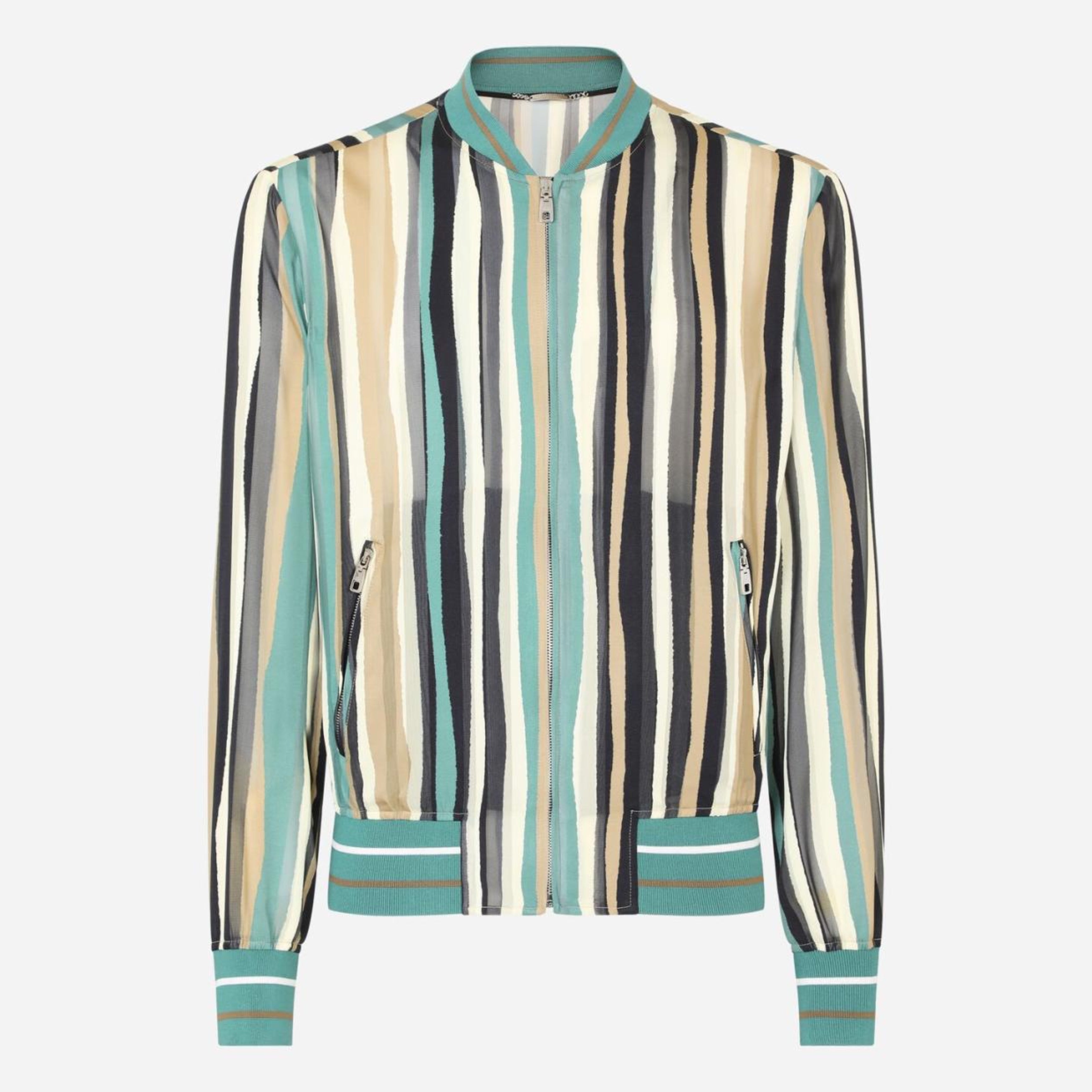 Мъжко луксозно многоцветно яке DOLCE & GABBANA Men’s Luxury Multicolor Viscose Jacket