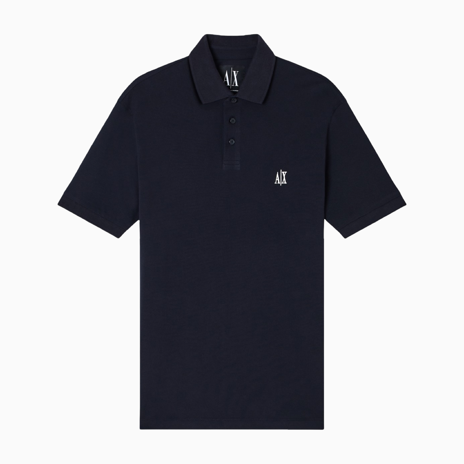 Мъжка тъмно синя поло тениска Armani Exchange Men Polo XM000367 AF13022 UB101 Front View