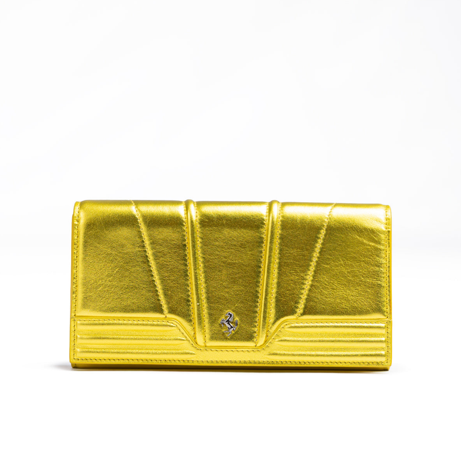 Ferrari GT Continental Patent Leather Wallet Front View