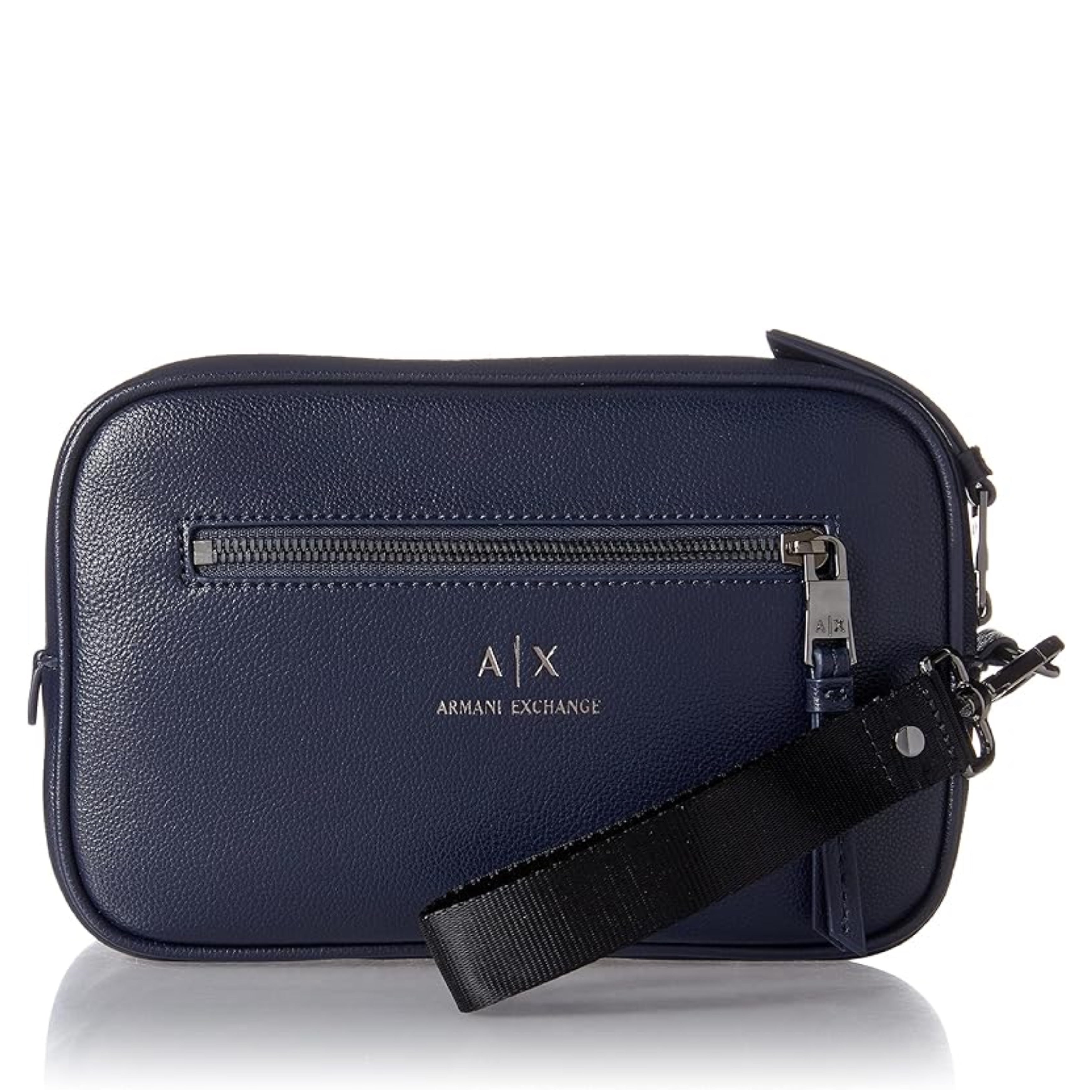 Мъжка клъч чанта в тъмно синьо Armani Exchange Men Wash Clutch Bag 958446 CC830 Dark Blue