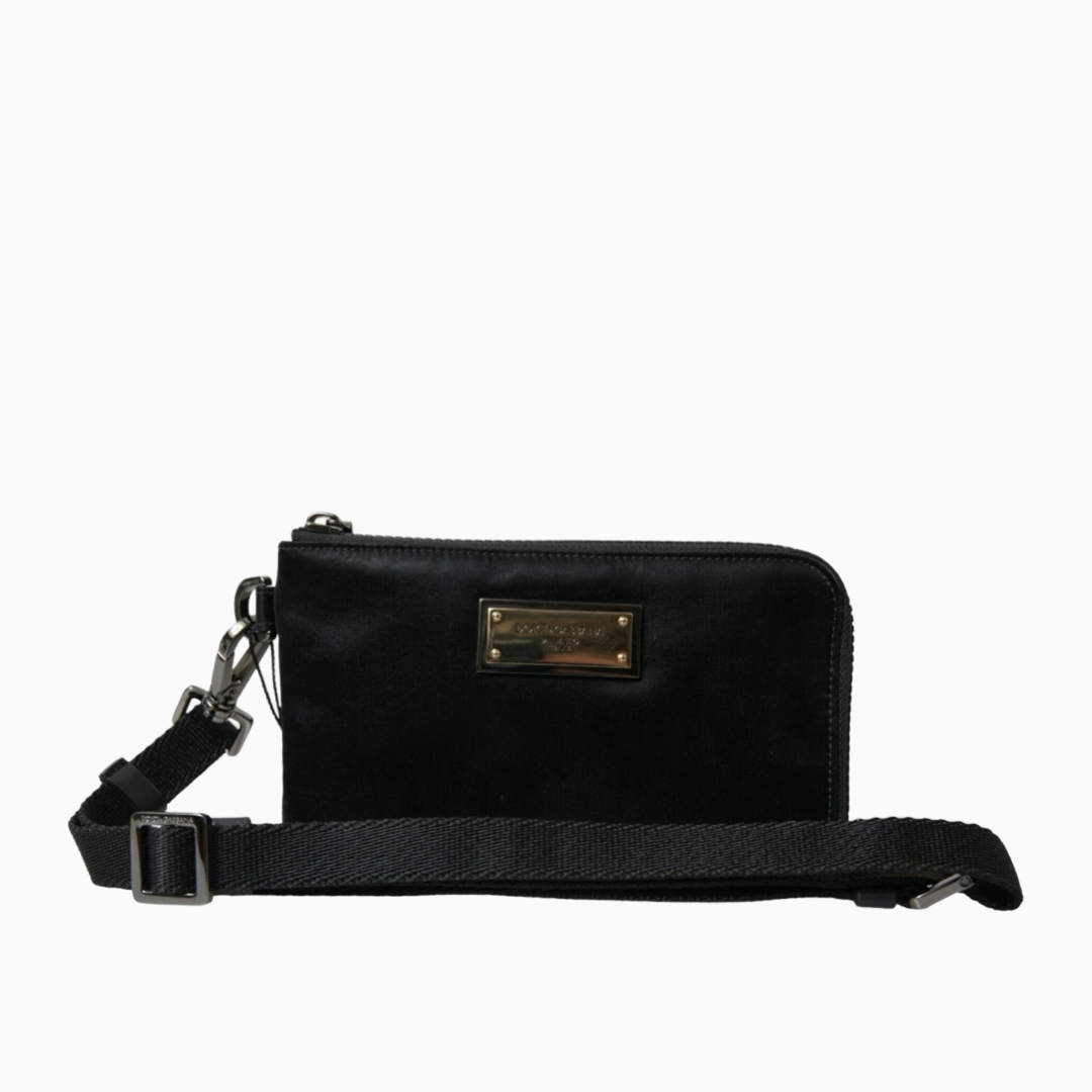 Dolce & Gabbana Double Pouch Clutch Bag