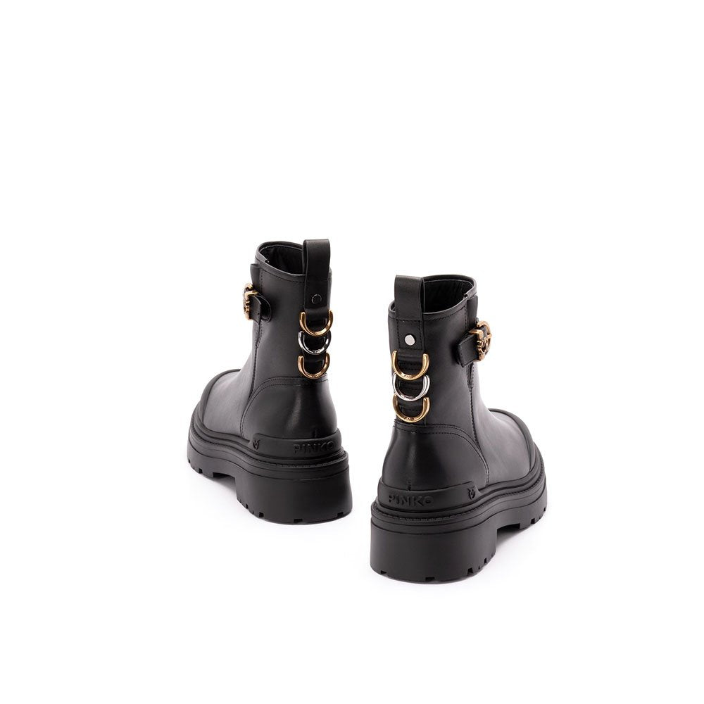 Дамски боти Women’s ankle boots PINKO Mia SD0409 P001 Z99 Black heel view