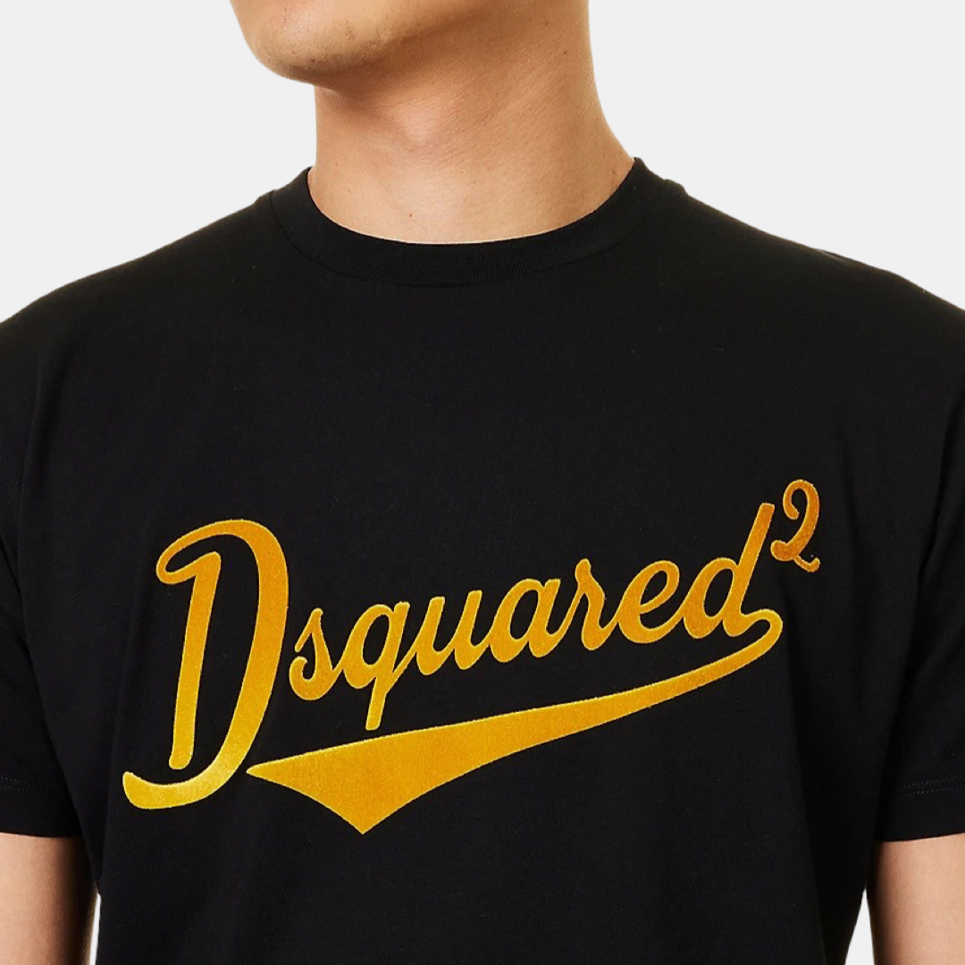 Мъжка черна тениска Dsquared² Men T-Shirt