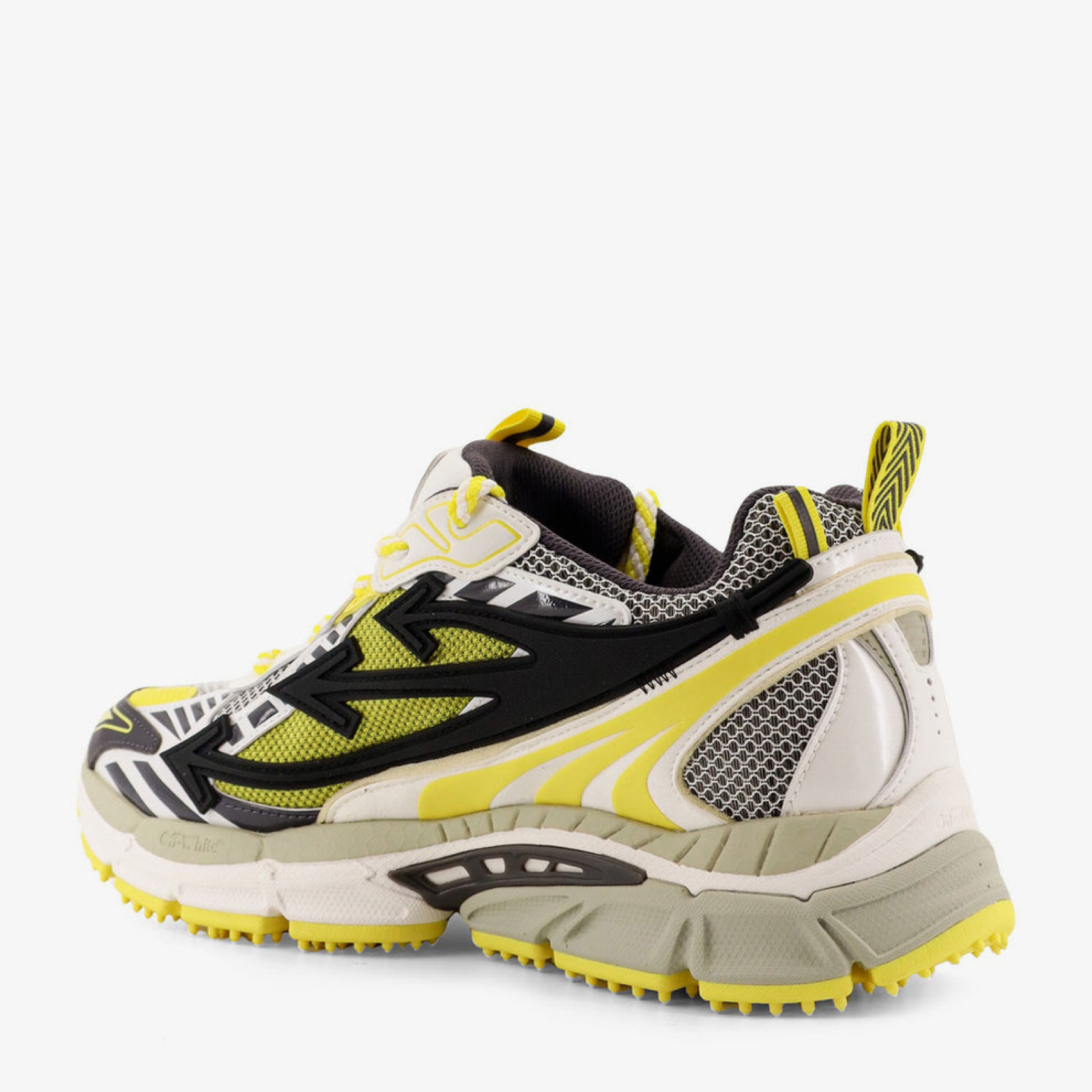 Off-White OW Be Right Back Men Sneakers Heel View