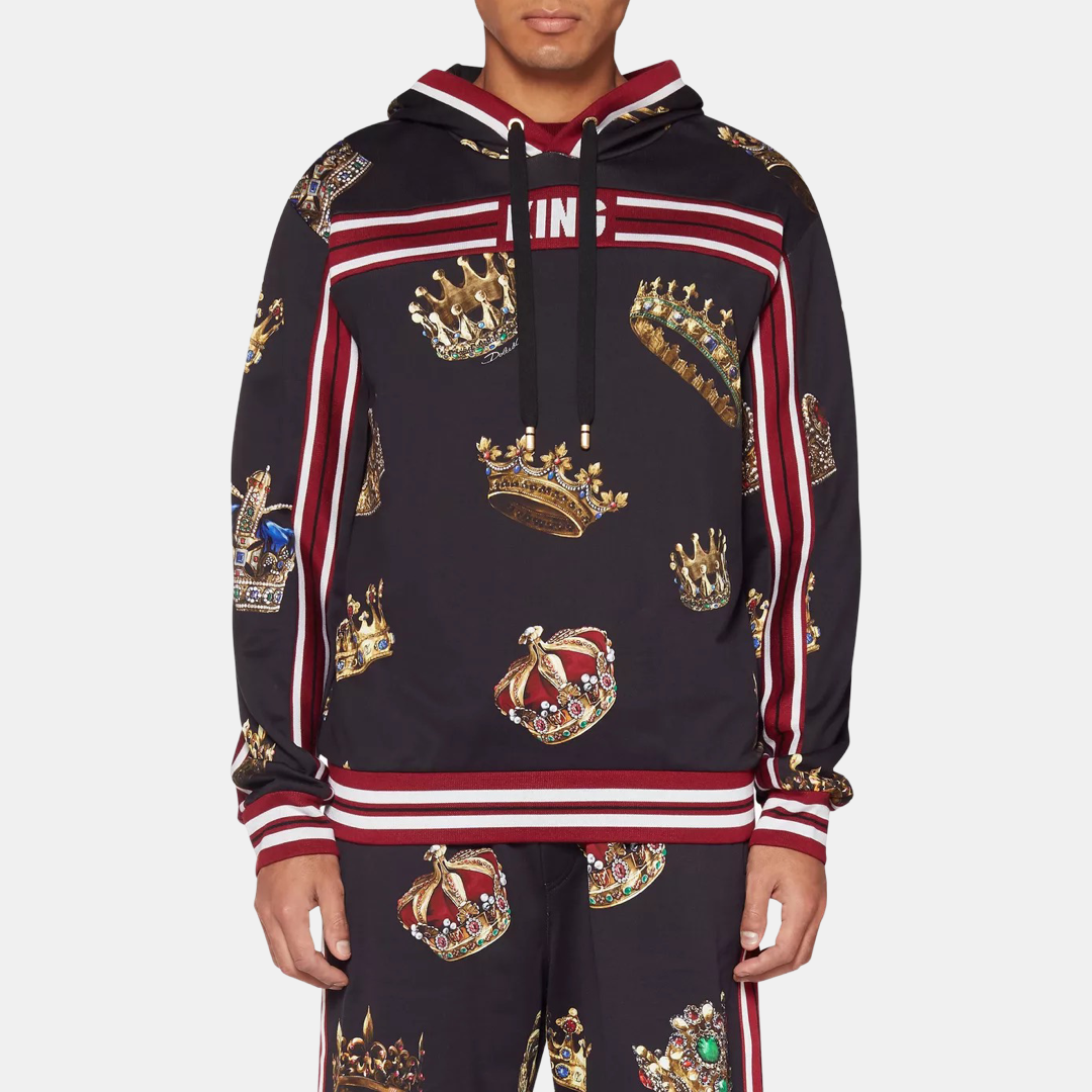 Мъжко худи Dolce & Gabbana Multicolor Crown Men Hoodie