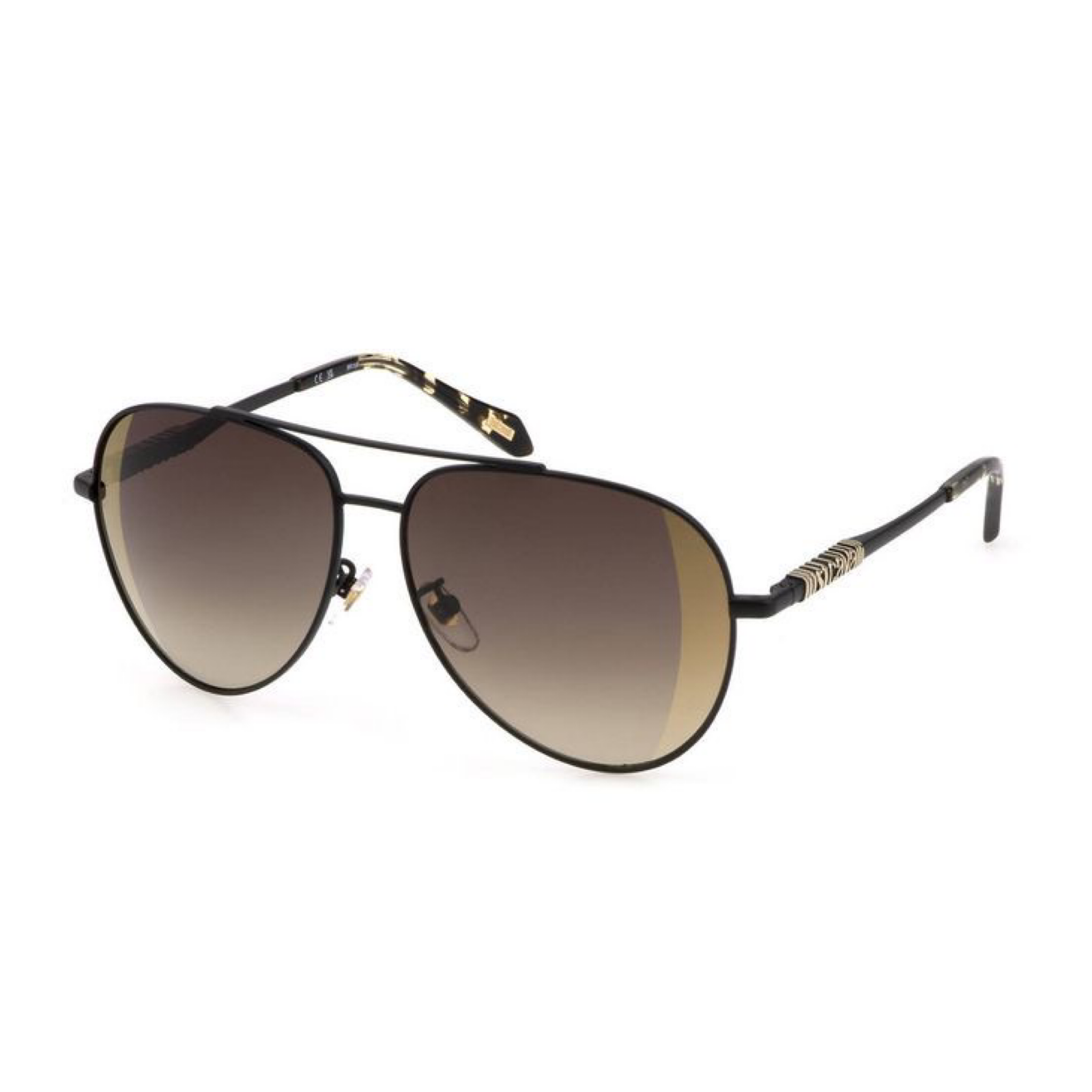 Just Cavalli Black Metal Sunglasses