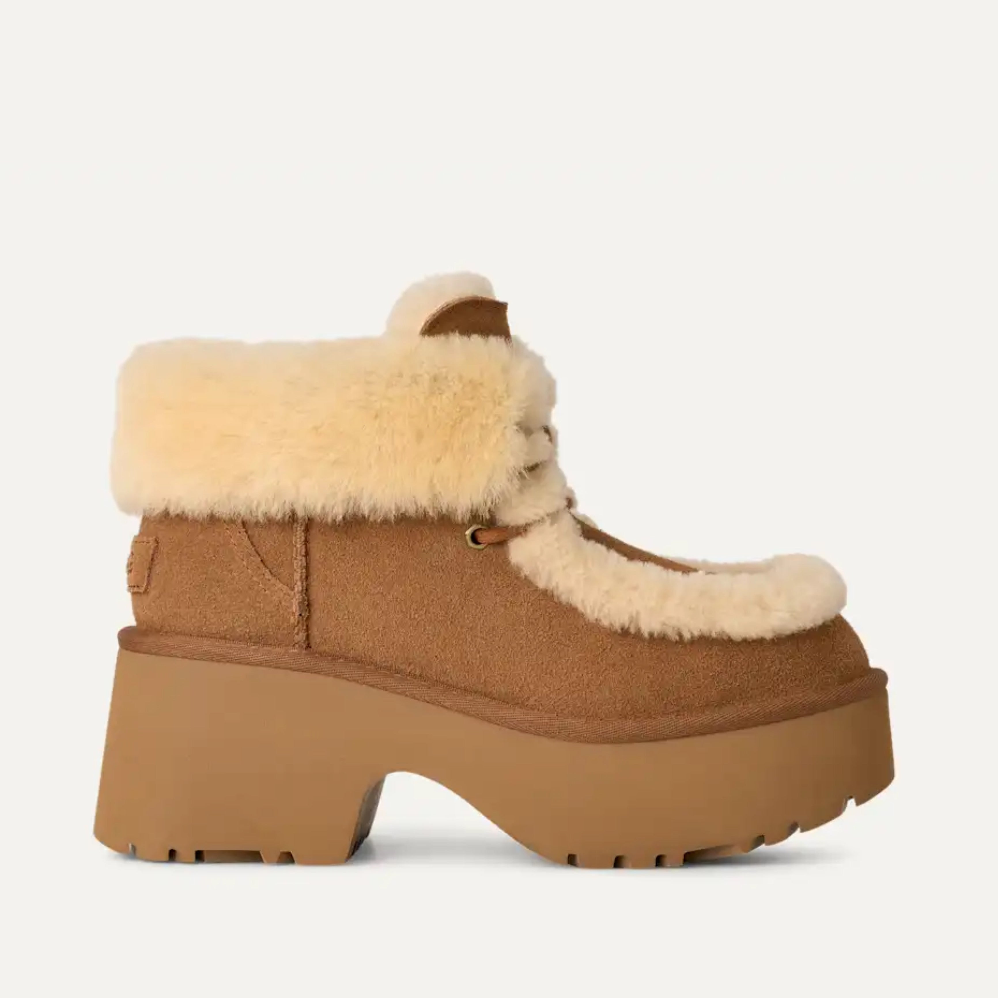 Дамски боти Women’s ankle boots UGG Esmee 1171532CHE Chestnut lateral view