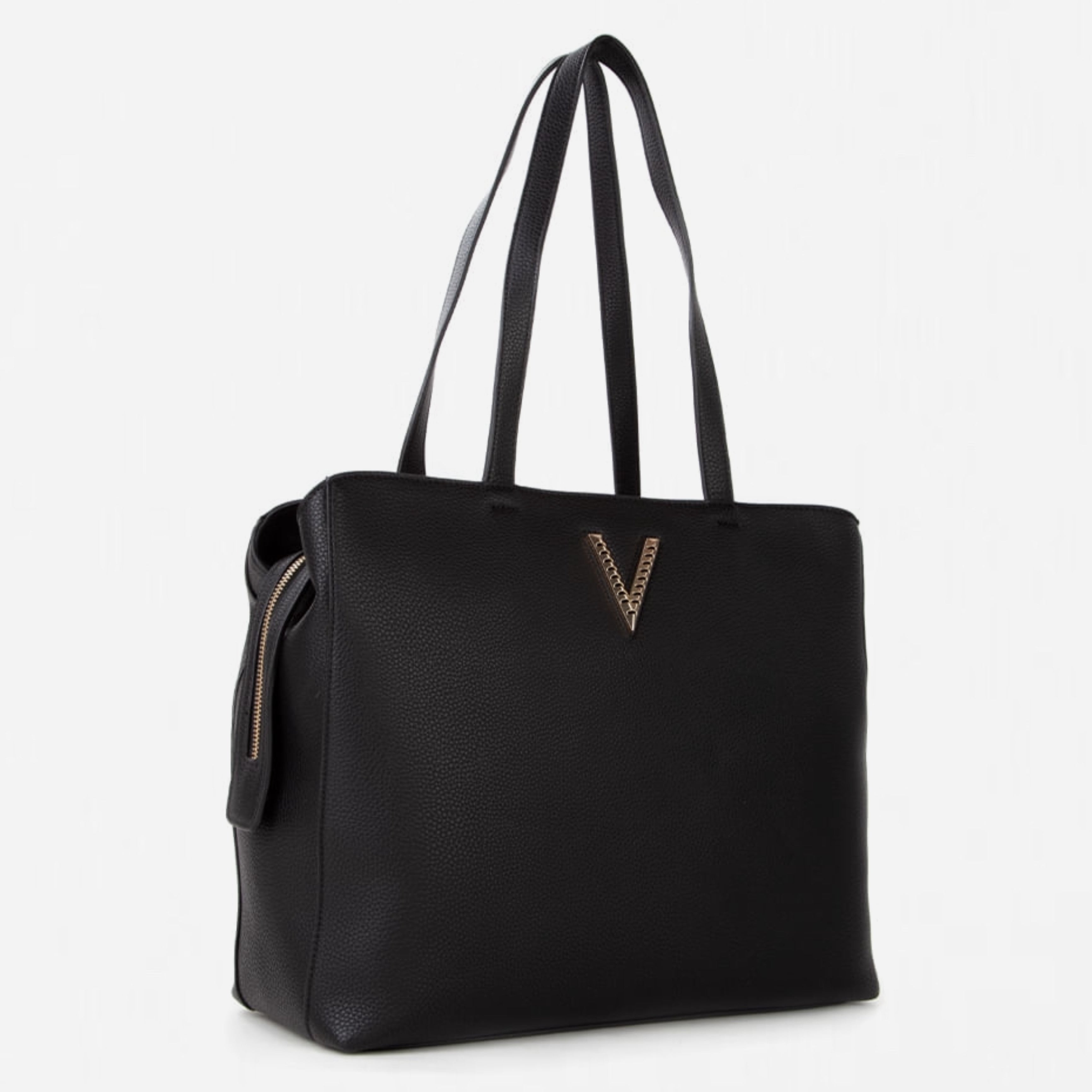 Дамска шопер чанта в черно Women’s handbag Valentino Oregon Re VBS7GA01 Black