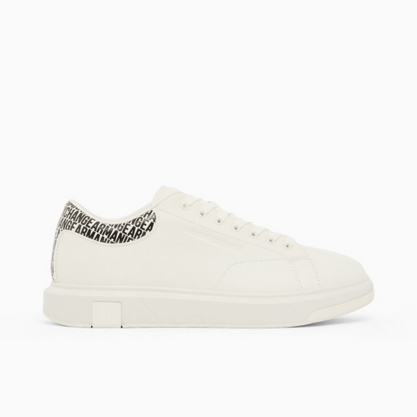 Мъжки бели кецове Armani Exchange Men Sneakers XM001964 AF19403 U0003 Lateral View
