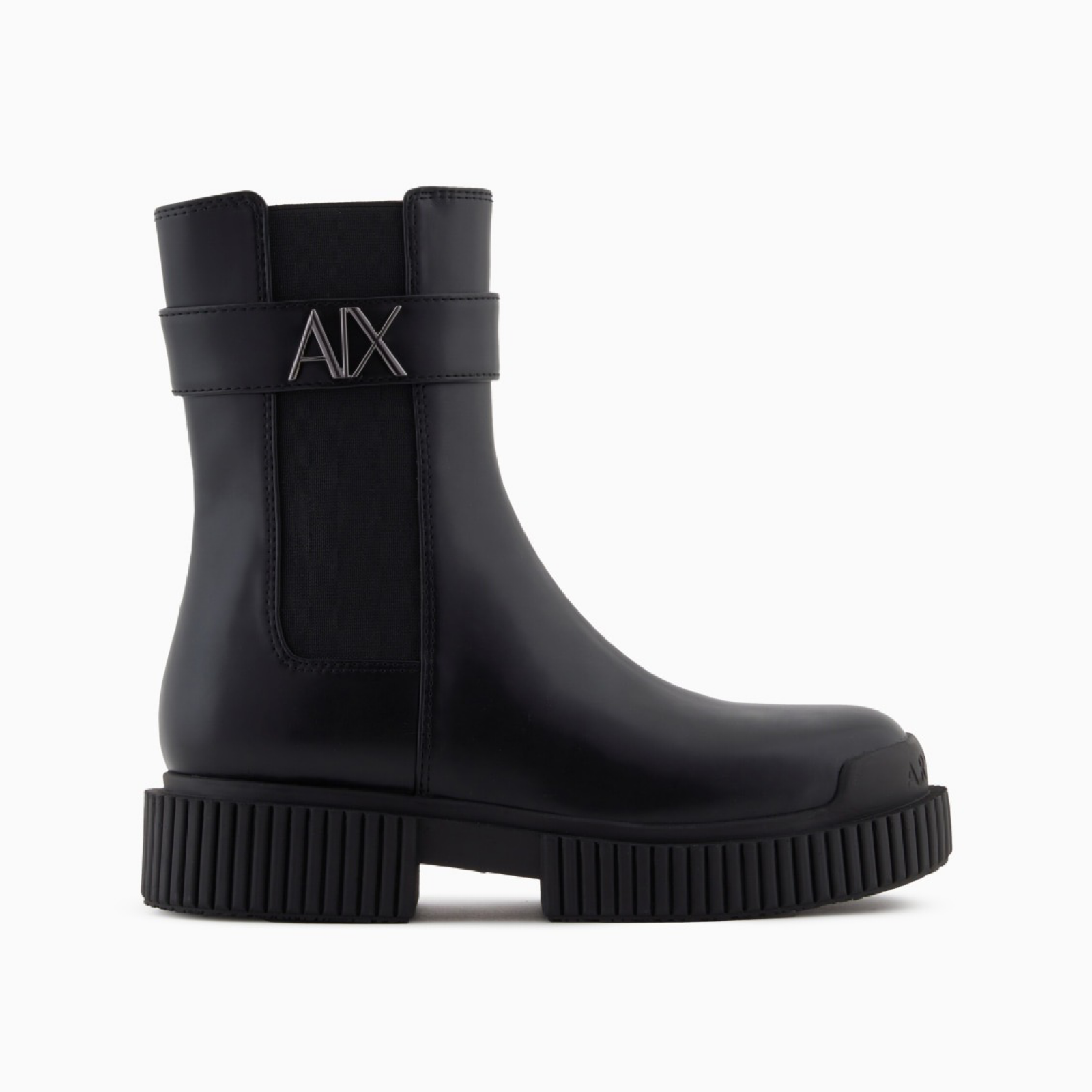 Дамски ботуши Armani Exchange Women Boots XW001634 AF17474 Lateral View