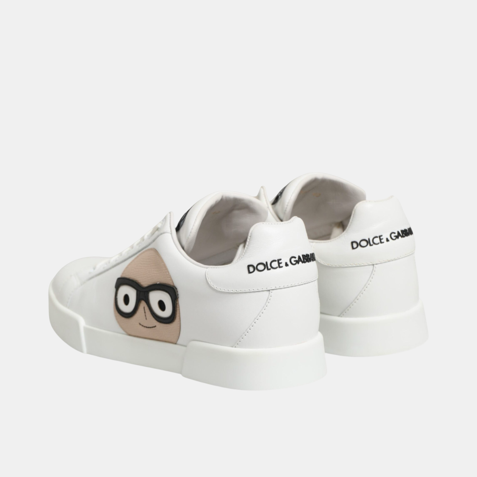 Dolce & Gabbana Portofino #DGFamily Sneakers Sneakers Heel View