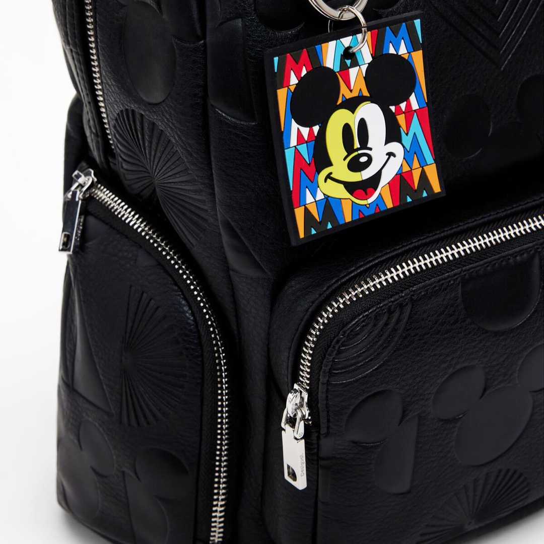 Дамска черна раница Desigual Micky Mouse 25SAKP04