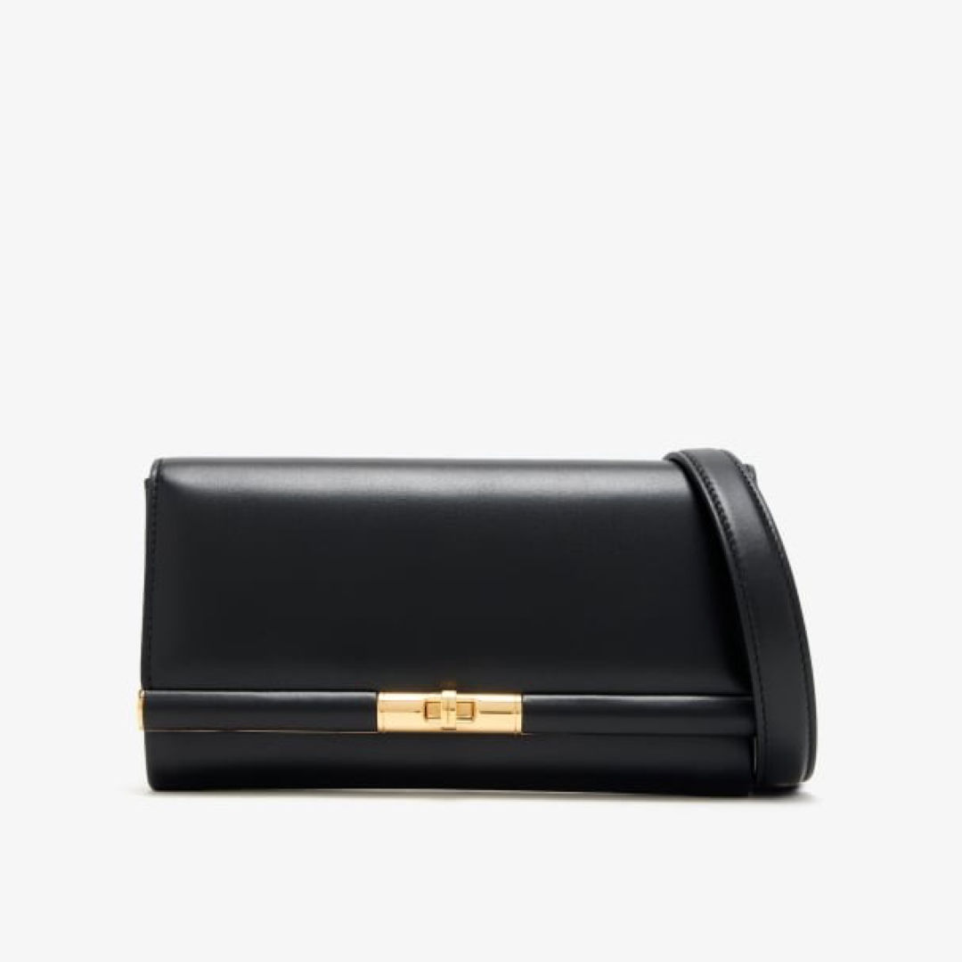 Дамска черна клъч чанта Dolce & Gabbana Marlene Women Clutch Bag