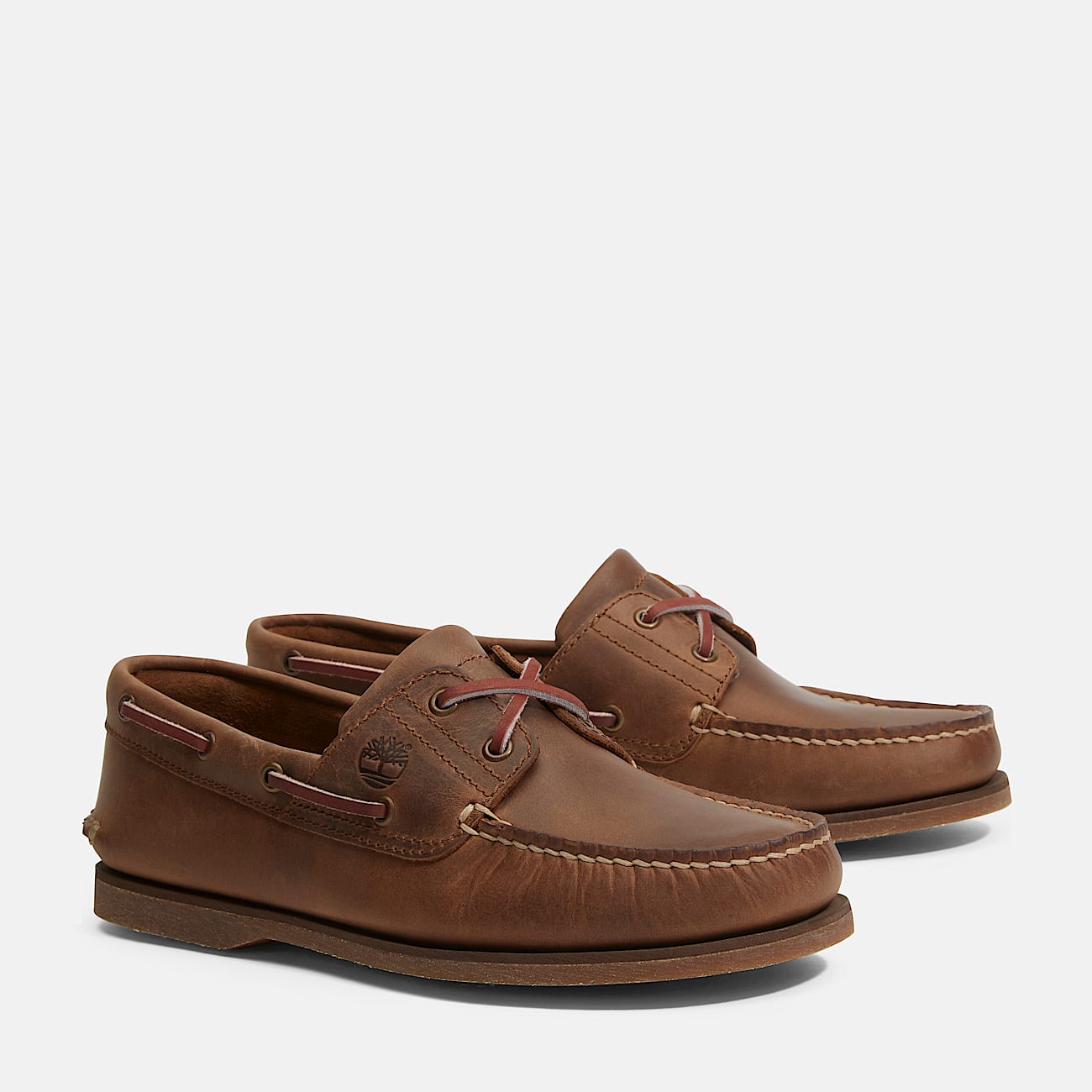 Мъжки кафяви мокасини Timberland Men Moccassin TB01001R214 Lateral View