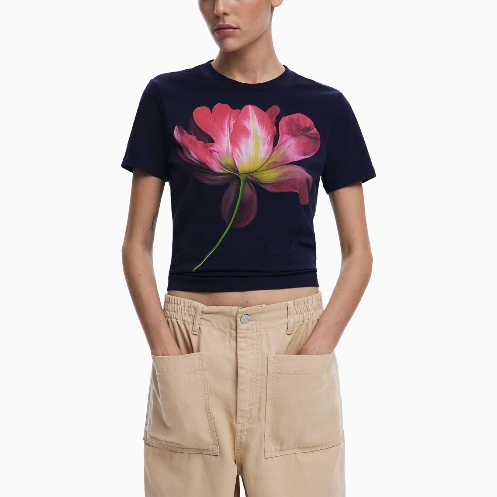 Дамска тениска Desigual 25SWTK24