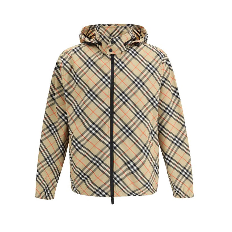 Burberry Multicolor Polyester Shell Jacket