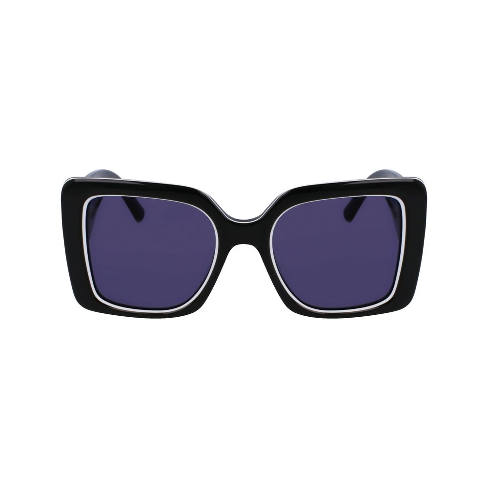 Karl Lagerfeld Black Acetate Sunglasses
