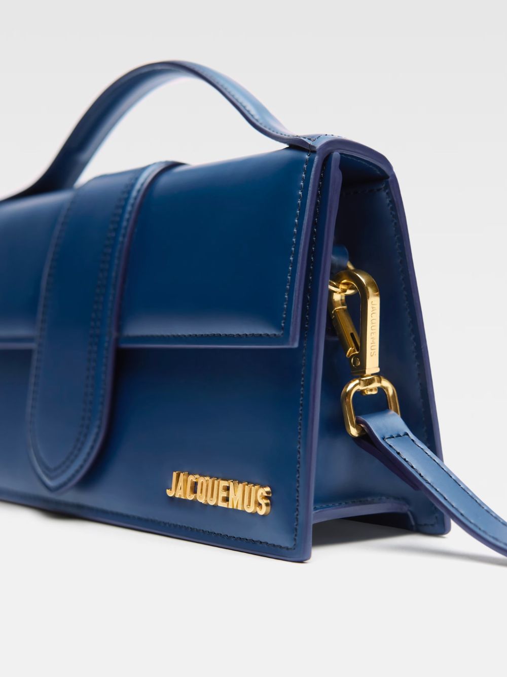 Дамска чанта JACQUEMUS Le Grand Bambino Handbag 213BA0073100-390 Navy detail view