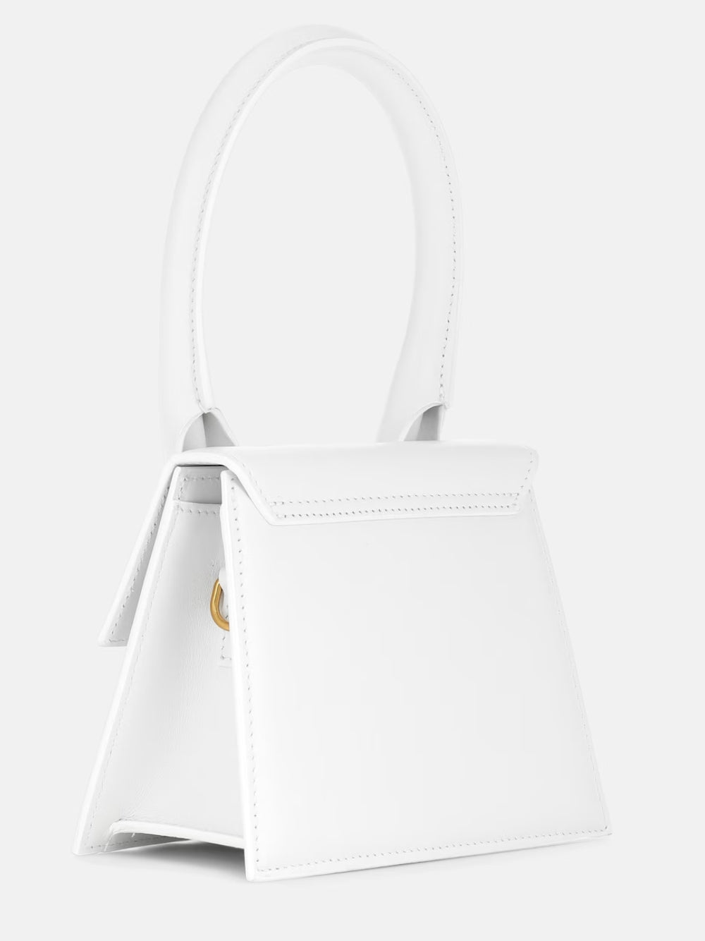 Дамска чанта Medium handbag JACQUEMUS Le Chiquito Medium 213BA0073000-990 White angled view
