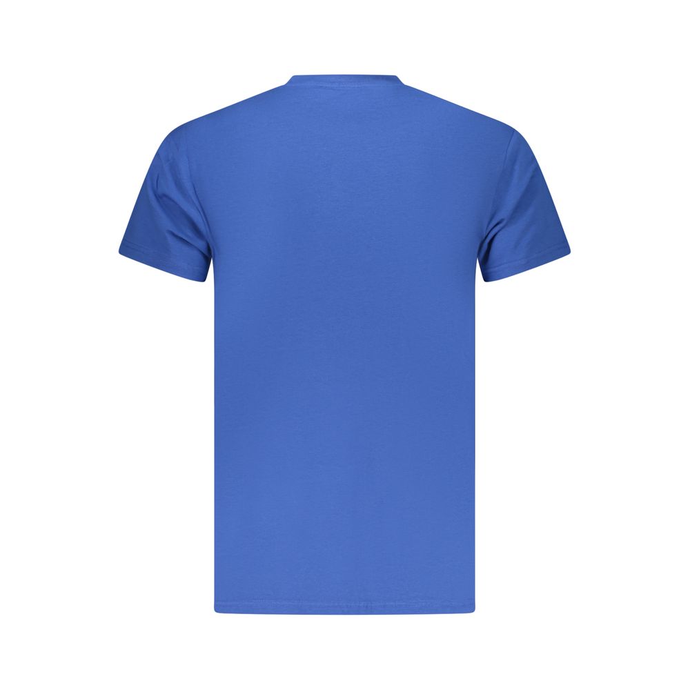 Iceberg Blue Cotton Men T-Shirt