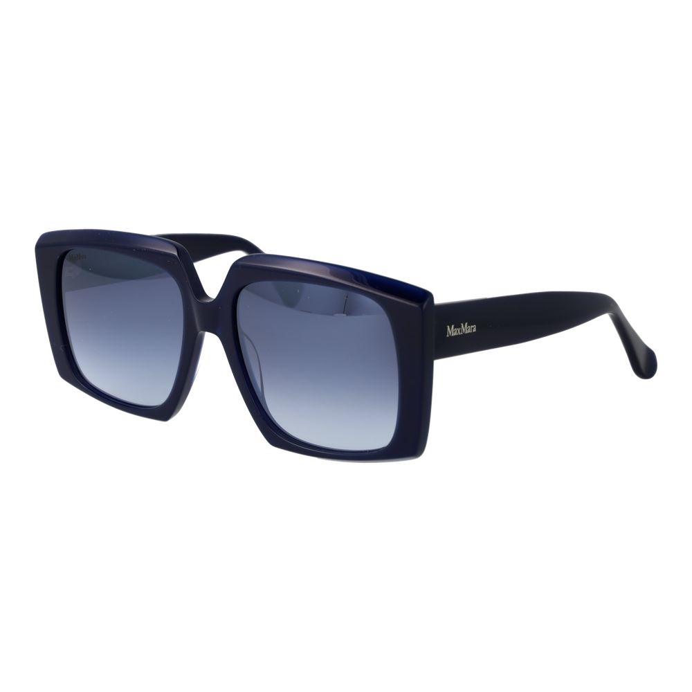 Max Mara Blue Plastic Sunglasses