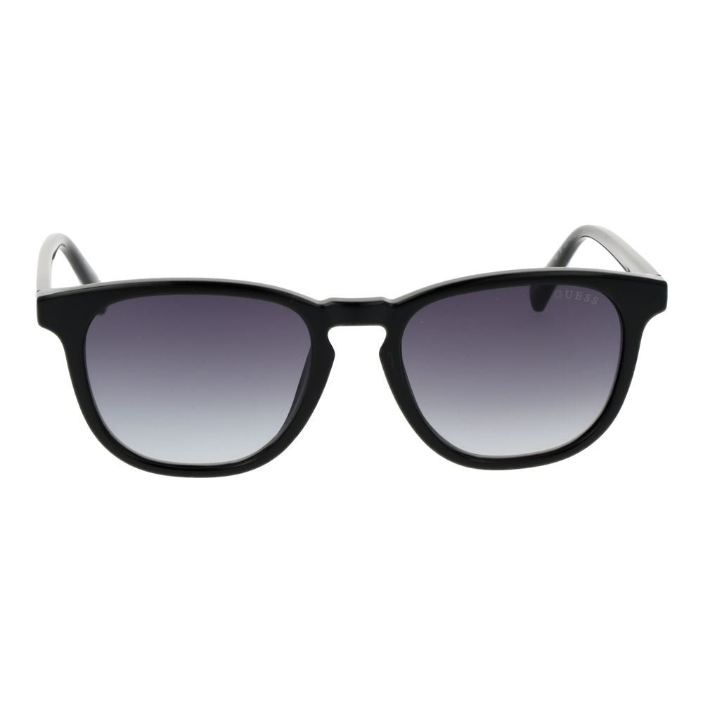 Guess Black Stainless Steel Sunglasses
