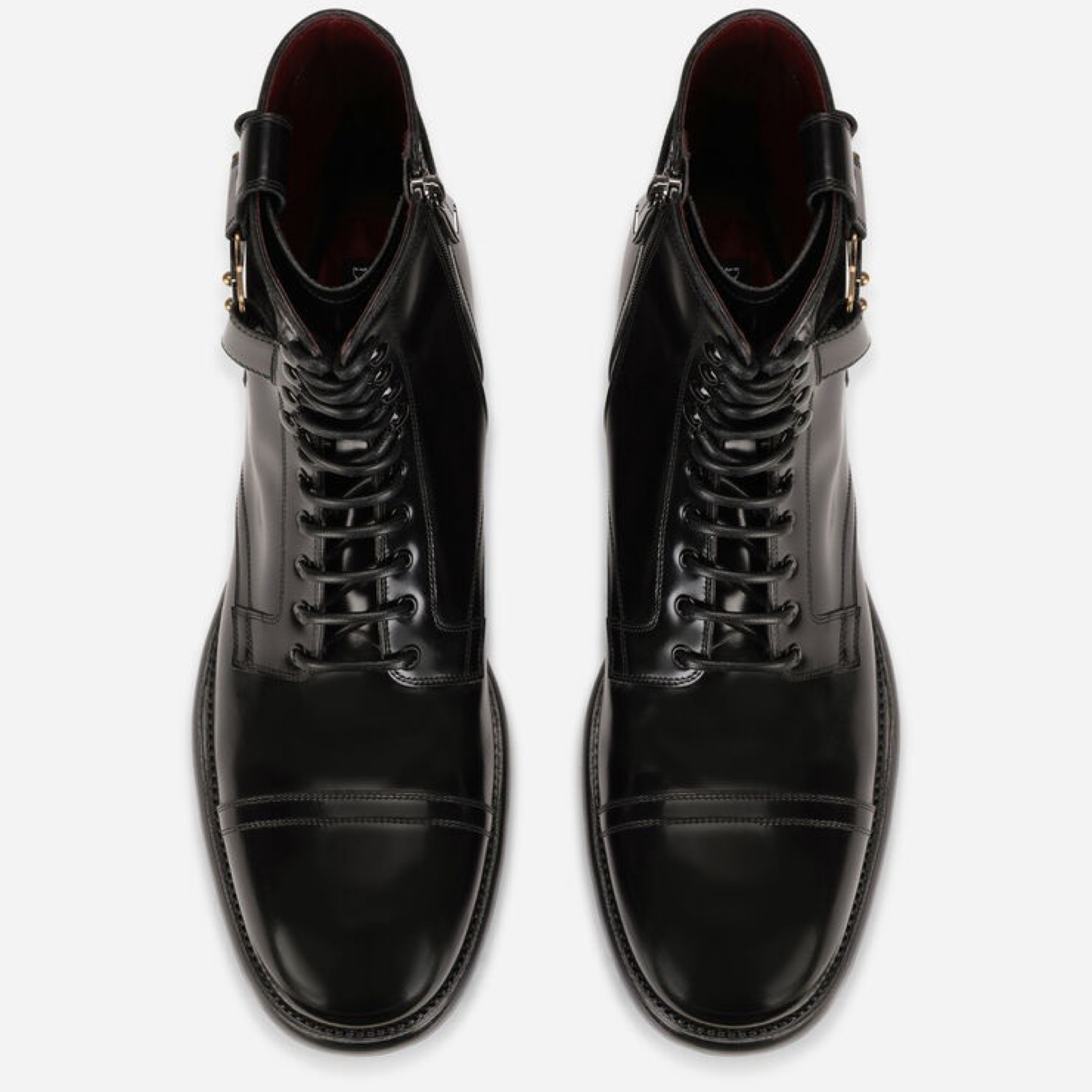 Dolce & Gabbana Michelangelo Mid Calf Men Boots Top View