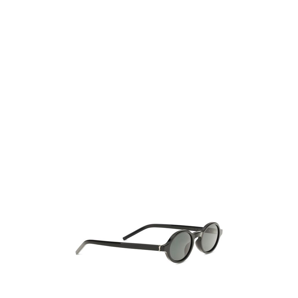Saint Laurent Black Acetate Sunglasses