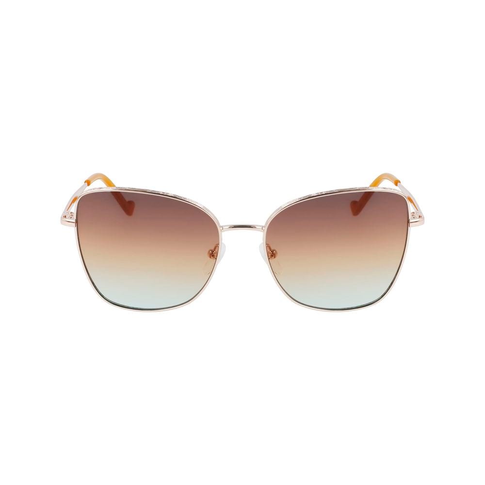 Liu Jo Gold Metal Sunglasses