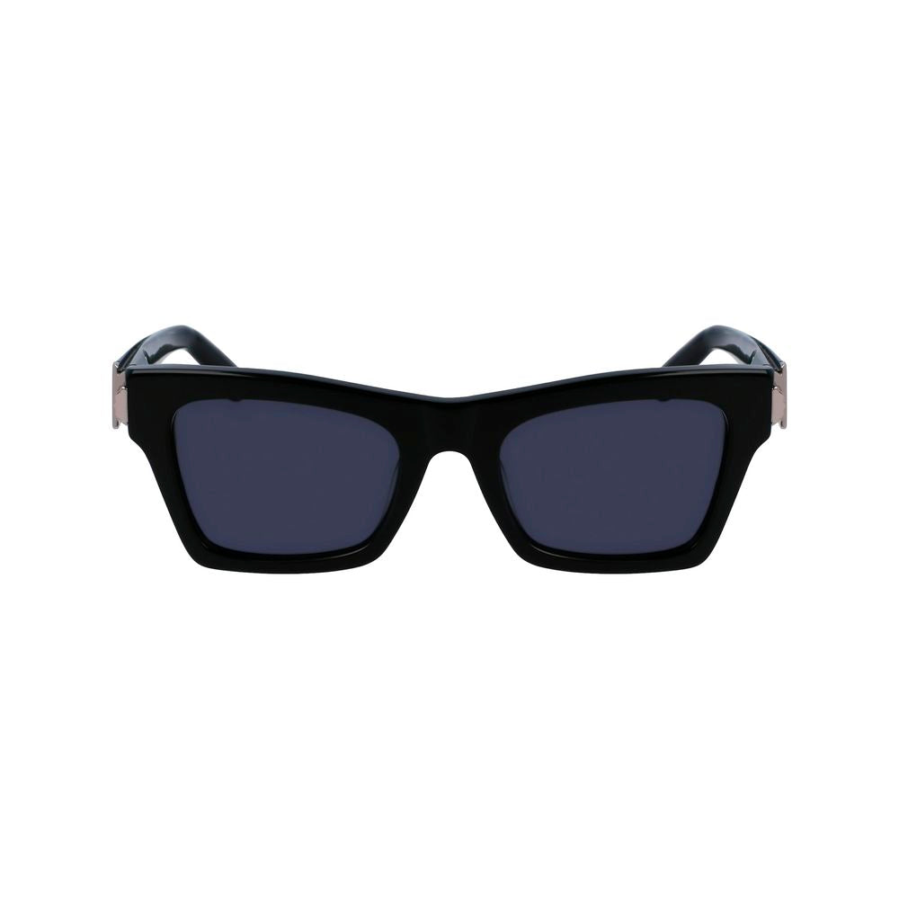 Ferragamo Black Acetate Sunglasses