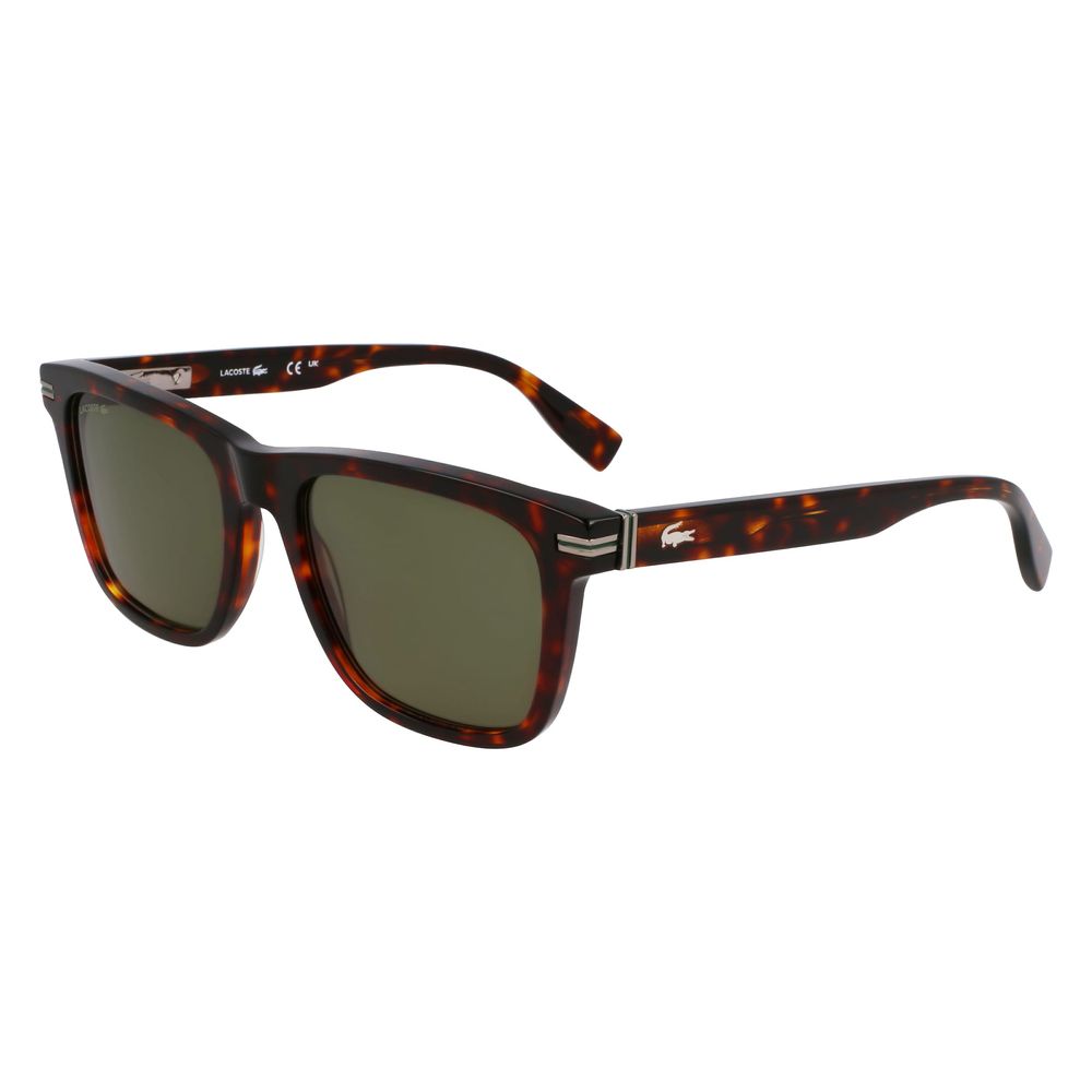 Lacoste Brown Acetate Sunglasses