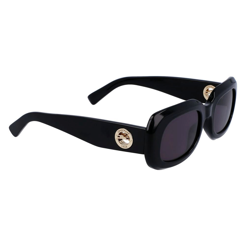 Longchamp Black Injected Sunglasses