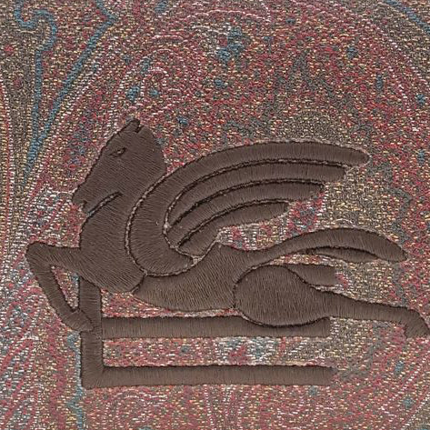 Etro Arnica Pegaso Embroidery Pouch Bag MP2C0010AA012 M0019 Close-Up